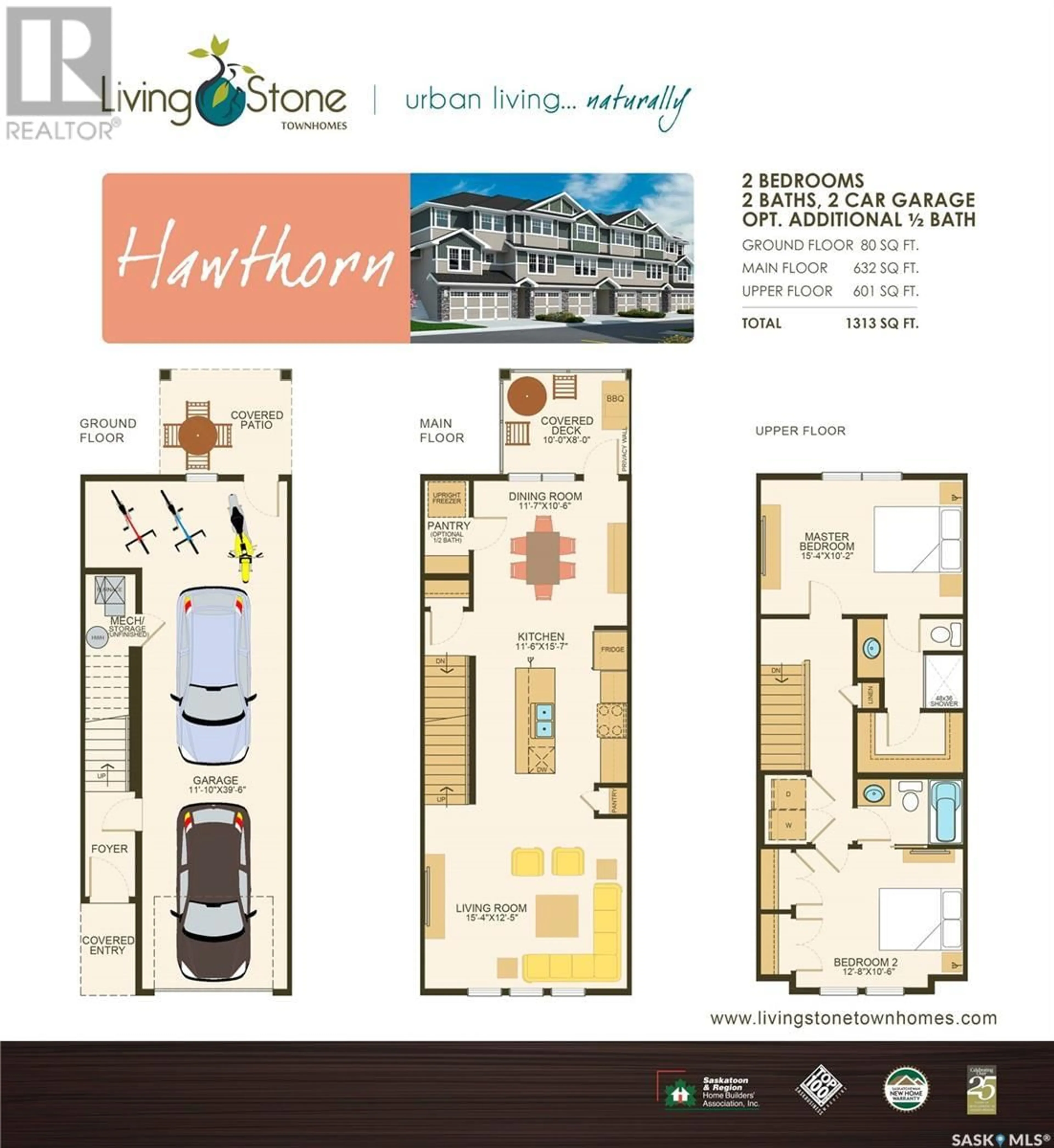 Floor plan for 223 1220 Pringle WAY, Saskatoon Saskatchewan S7T0X5