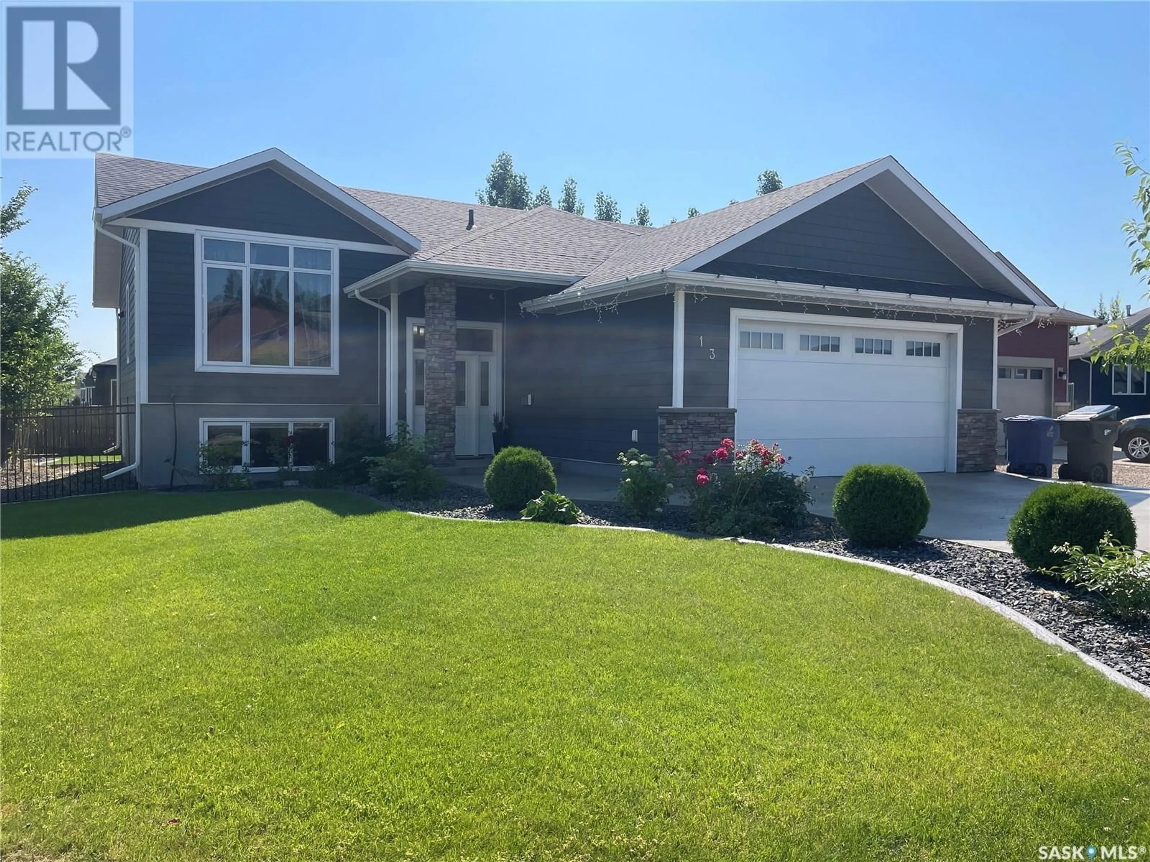 Frontside or backside of a home, cottage for 13 MacDonnell COURT, Battleford Saskatchewan S0M0E0