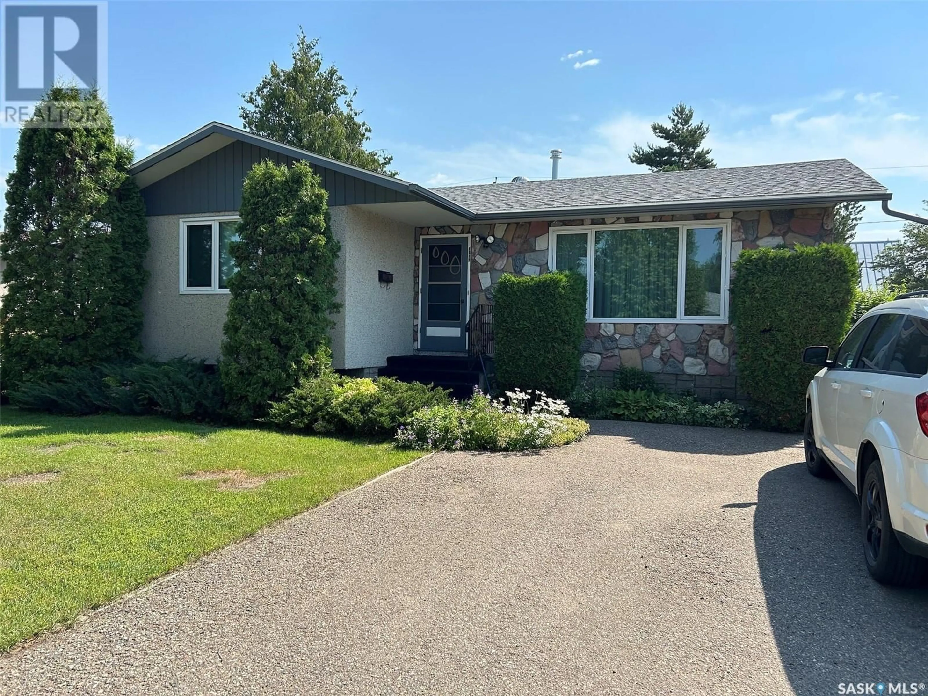 Frontside or backside of a home for 1512 107th STREET, North Battleford Saskatchewan S9A1X8