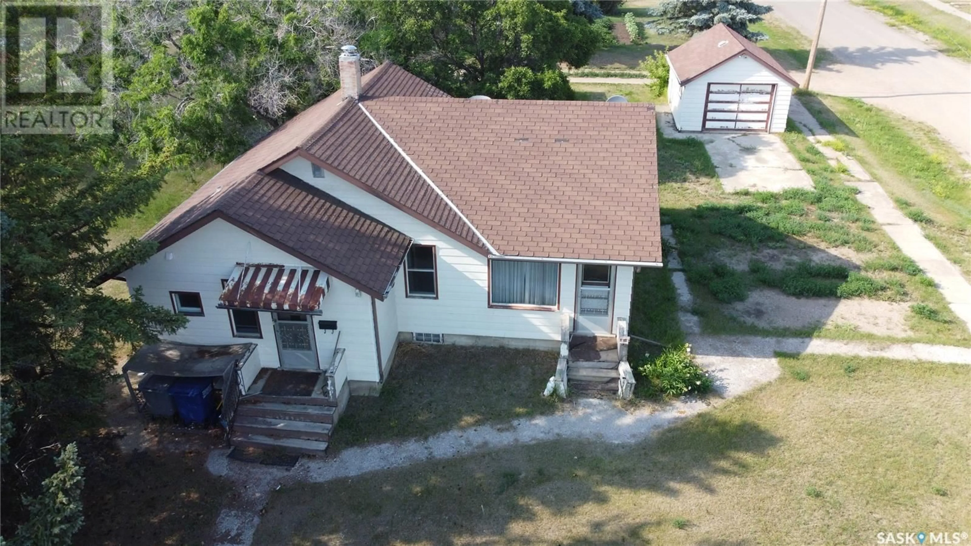 Frontside or backside of a home, cottage for 314 Railway AVENUE, Neville Saskatchewan S0N1T0