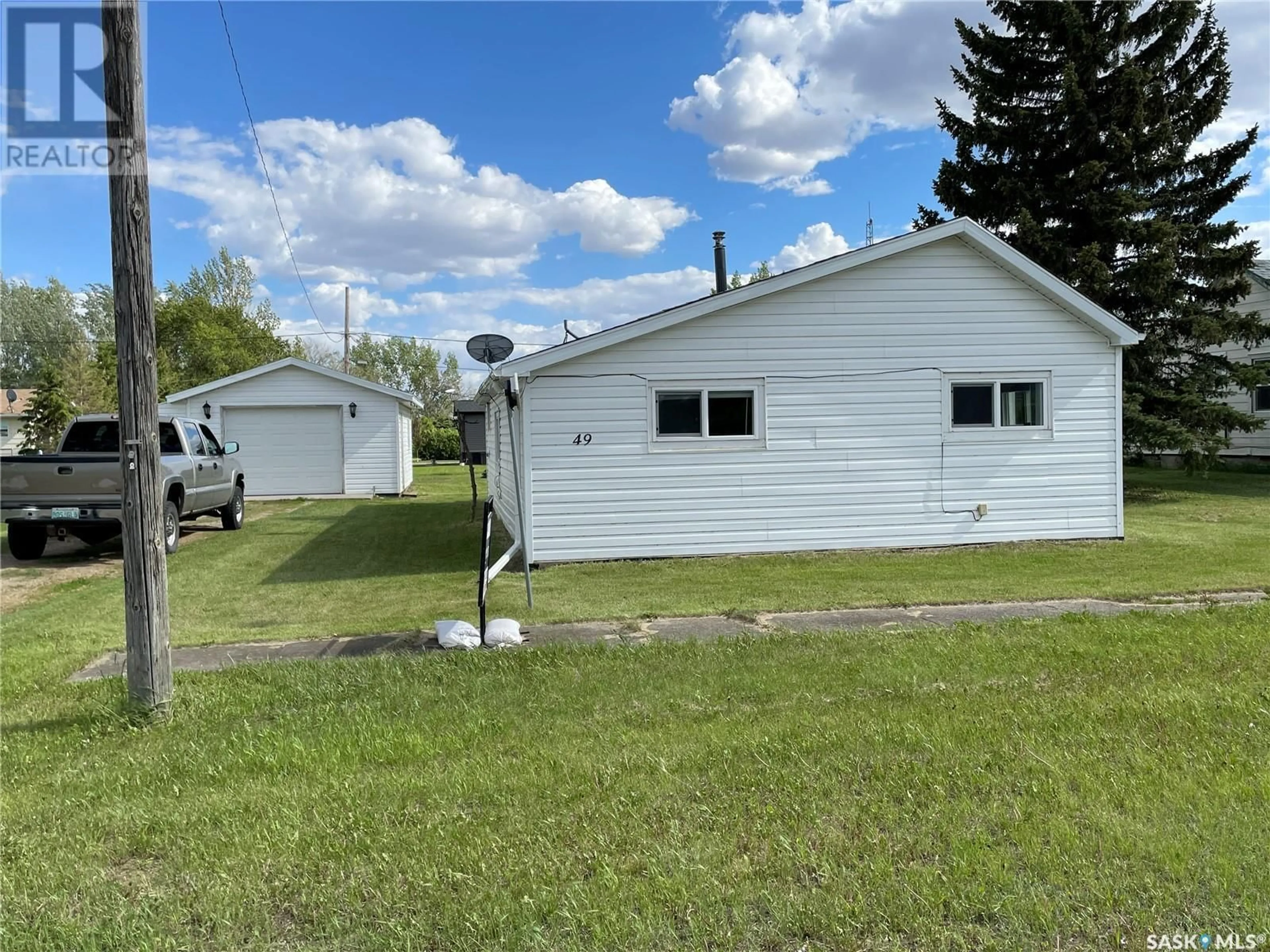 Frontside or backside of a home for 49 Poole AVENUE, Zealandia Saskatchewan S0L3N0