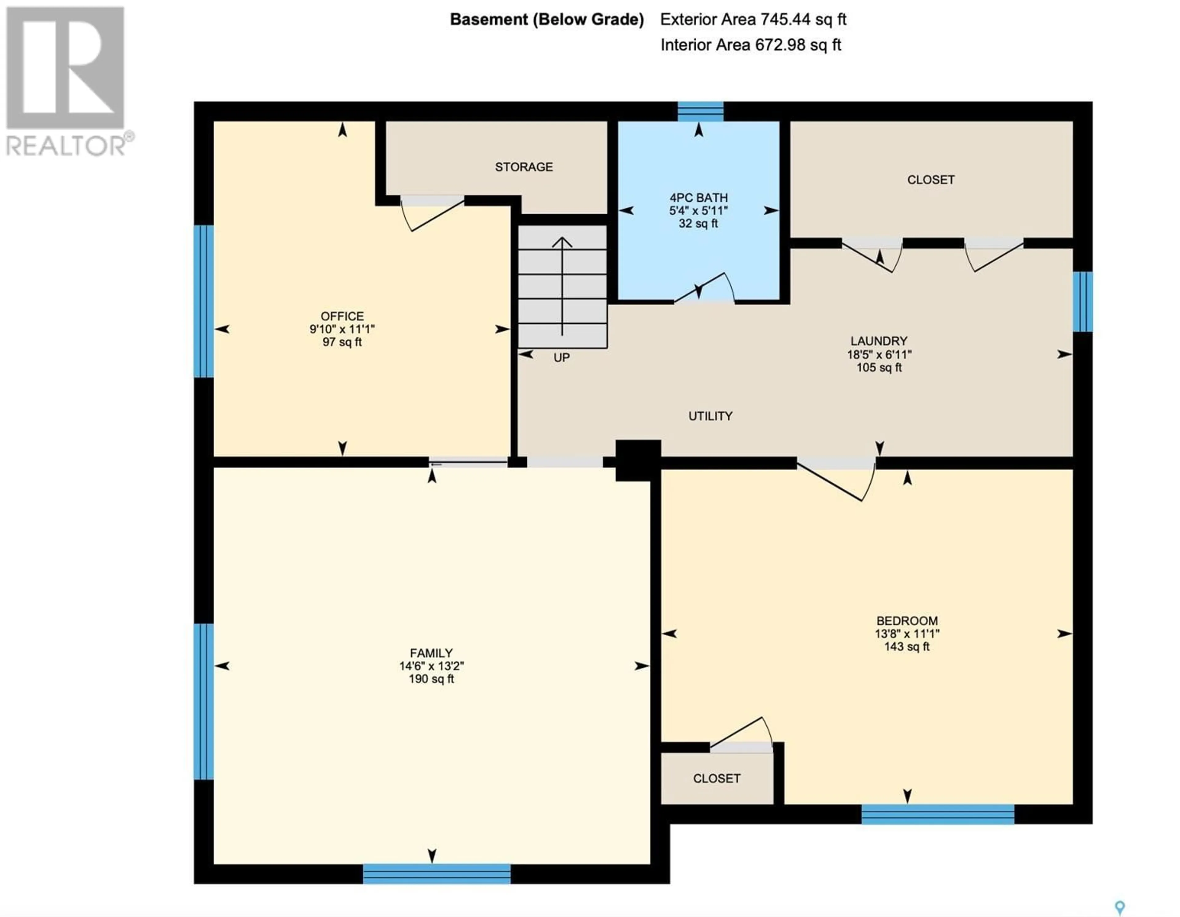 Floor plan for 392 8th AVENUE NW, Swift Current Saskatchewan S9H1A1