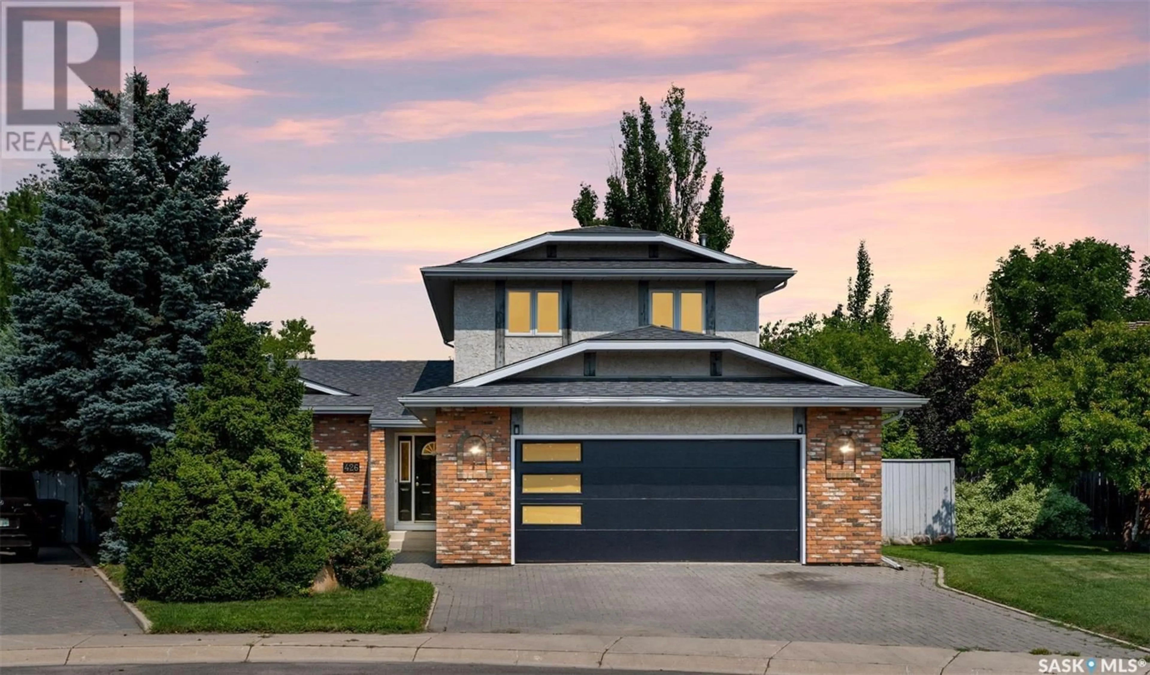 Home with brick exterior material for 426 Cowley PLACE, Saskatoon Saskatchewan S7N3X2
