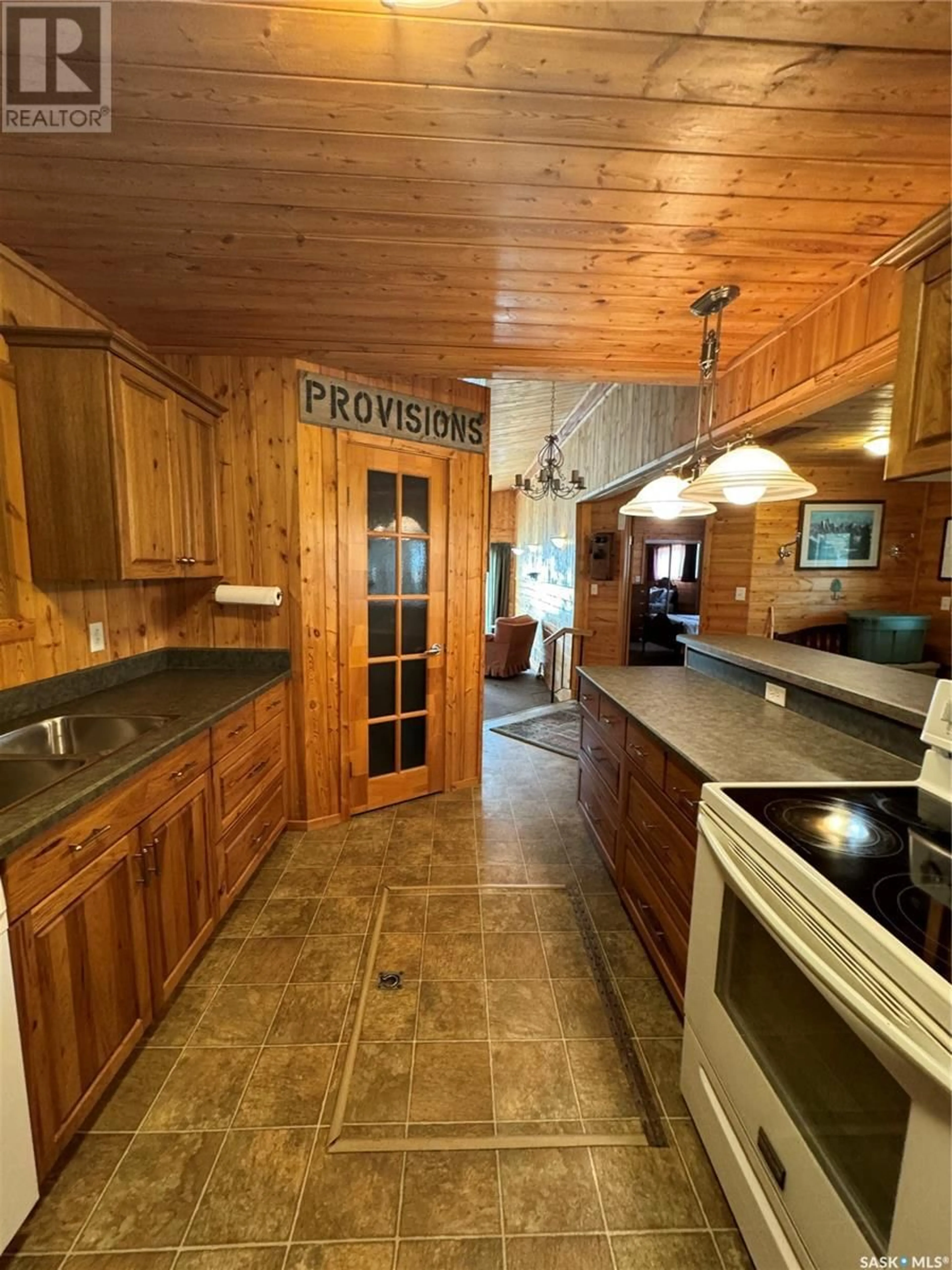 Kitchen, wood floors, cottage for 36 1st STREET E, Weekes Saskatchewan S0E1V0