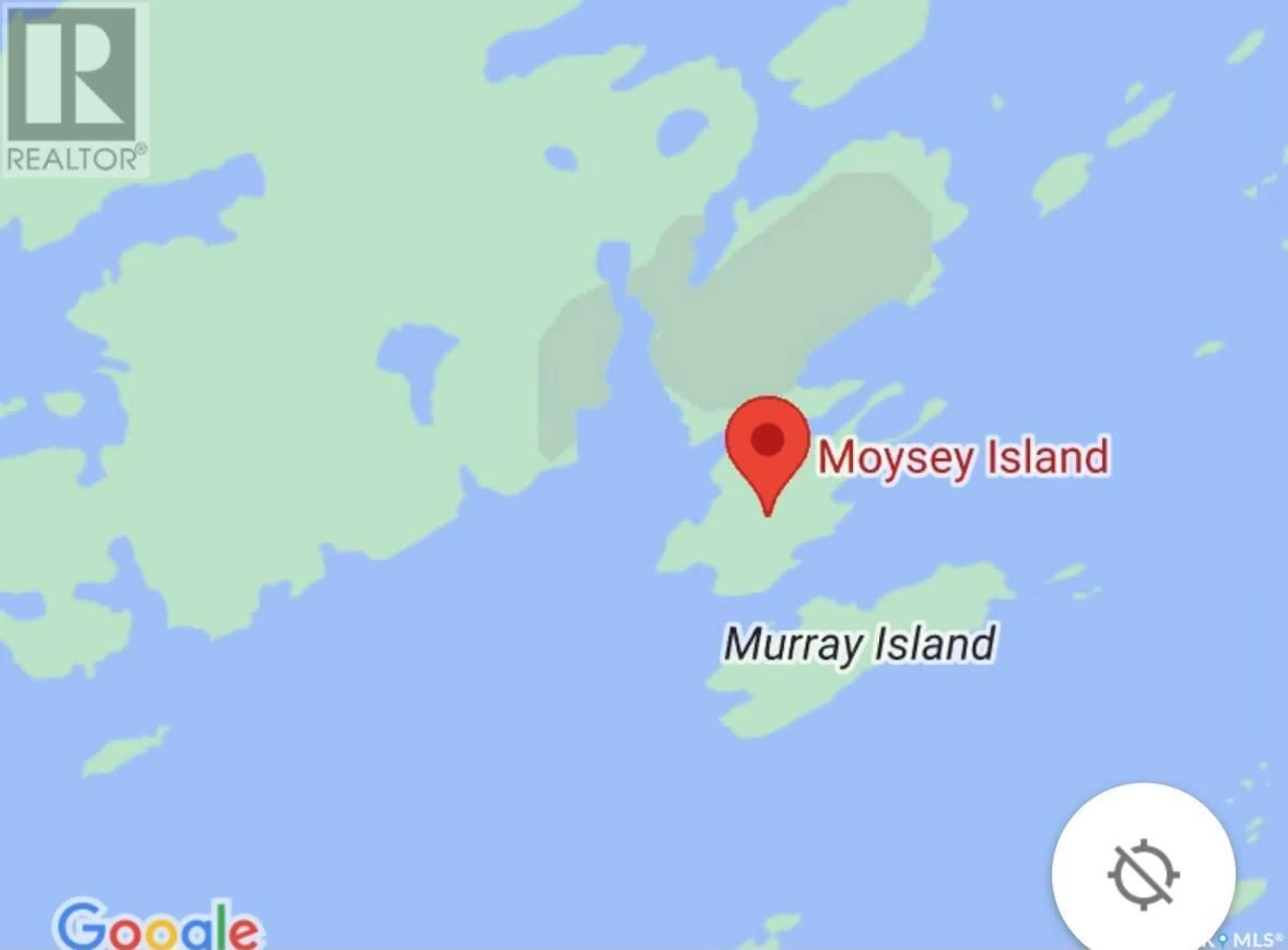 Picture of a map for Moysey Island, Lac La Ronge Saskatchewan S0J1L0