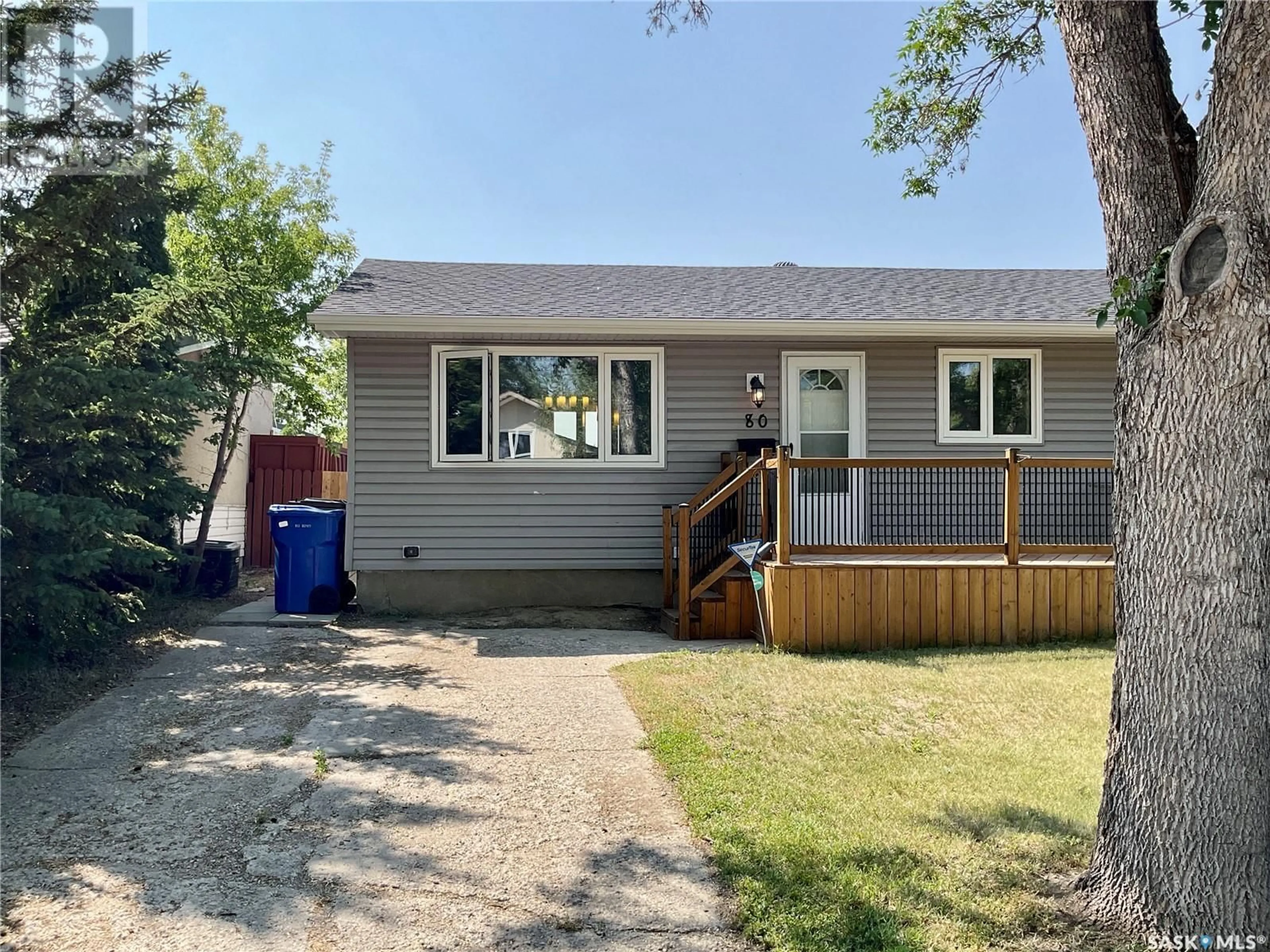 Frontside or backside of a home for 80 Carmichael ROAD, Regina Saskatchewan S4R0C5