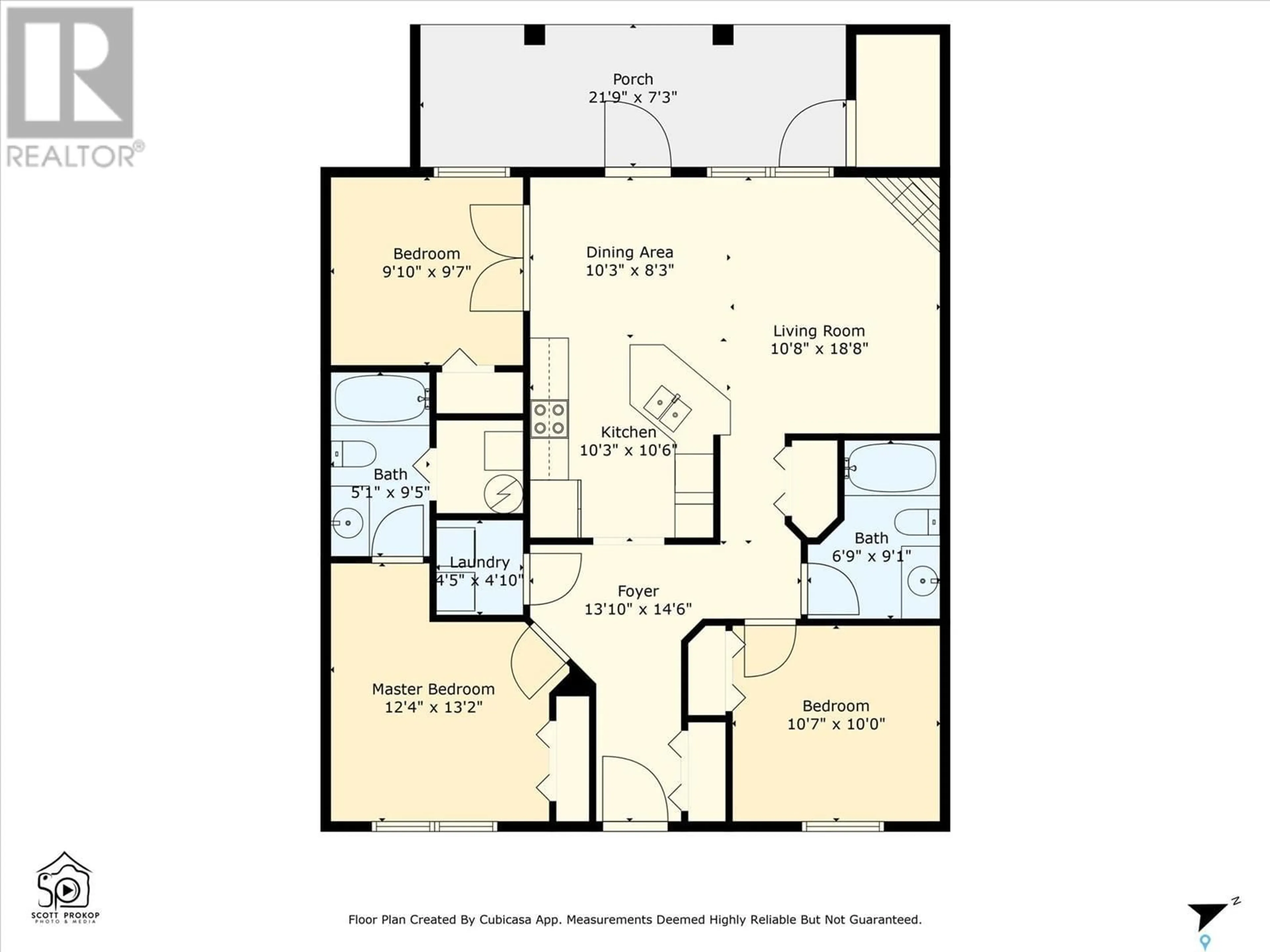 Floor plan for 304 103 Klassen CRESCENT, Saskatoon Saskatchewan S7R0J2