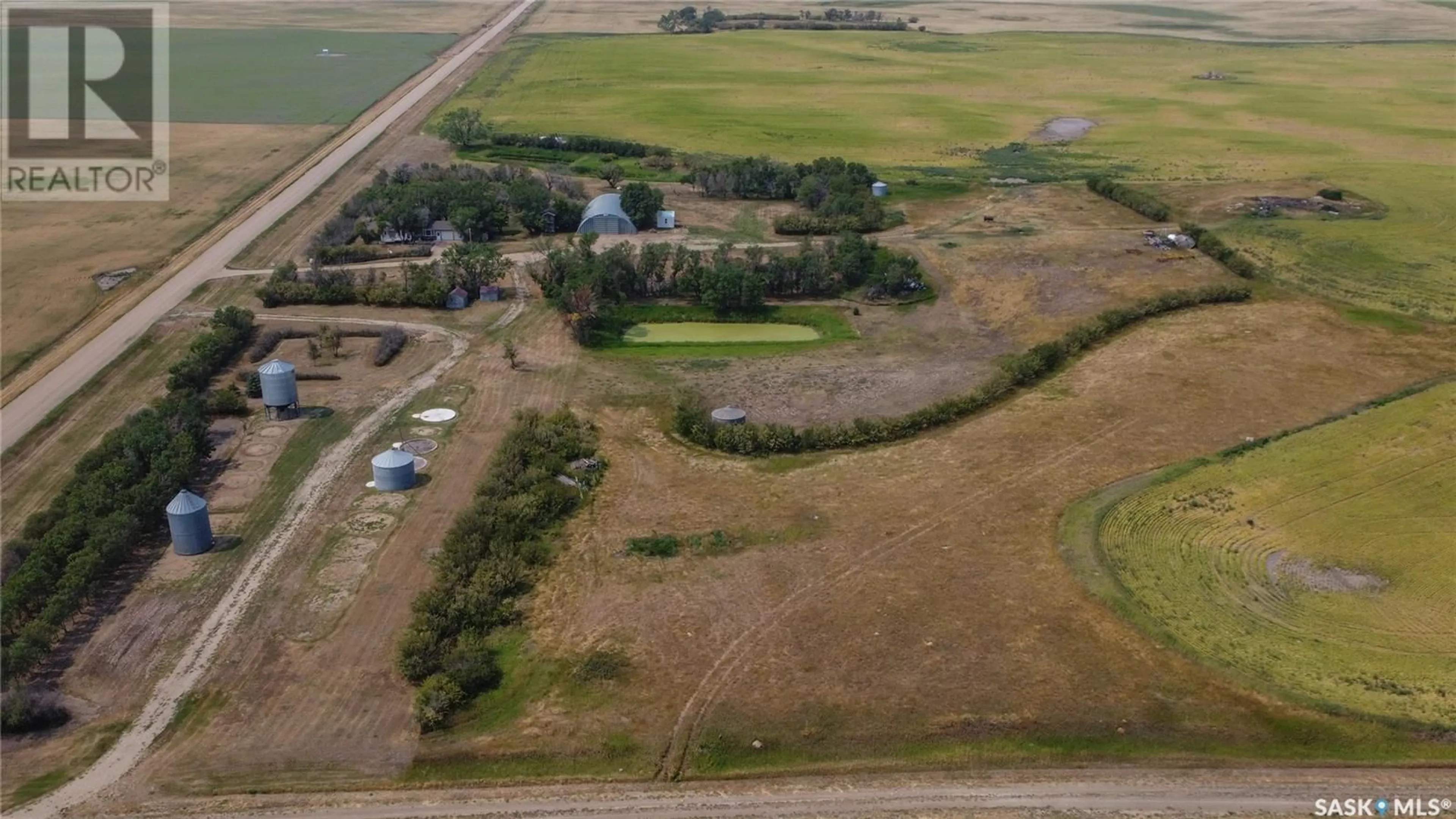 Fenced yard for Acreage Near Congress (16.46 Acres), Congress Saskatchewan S0H0Y0