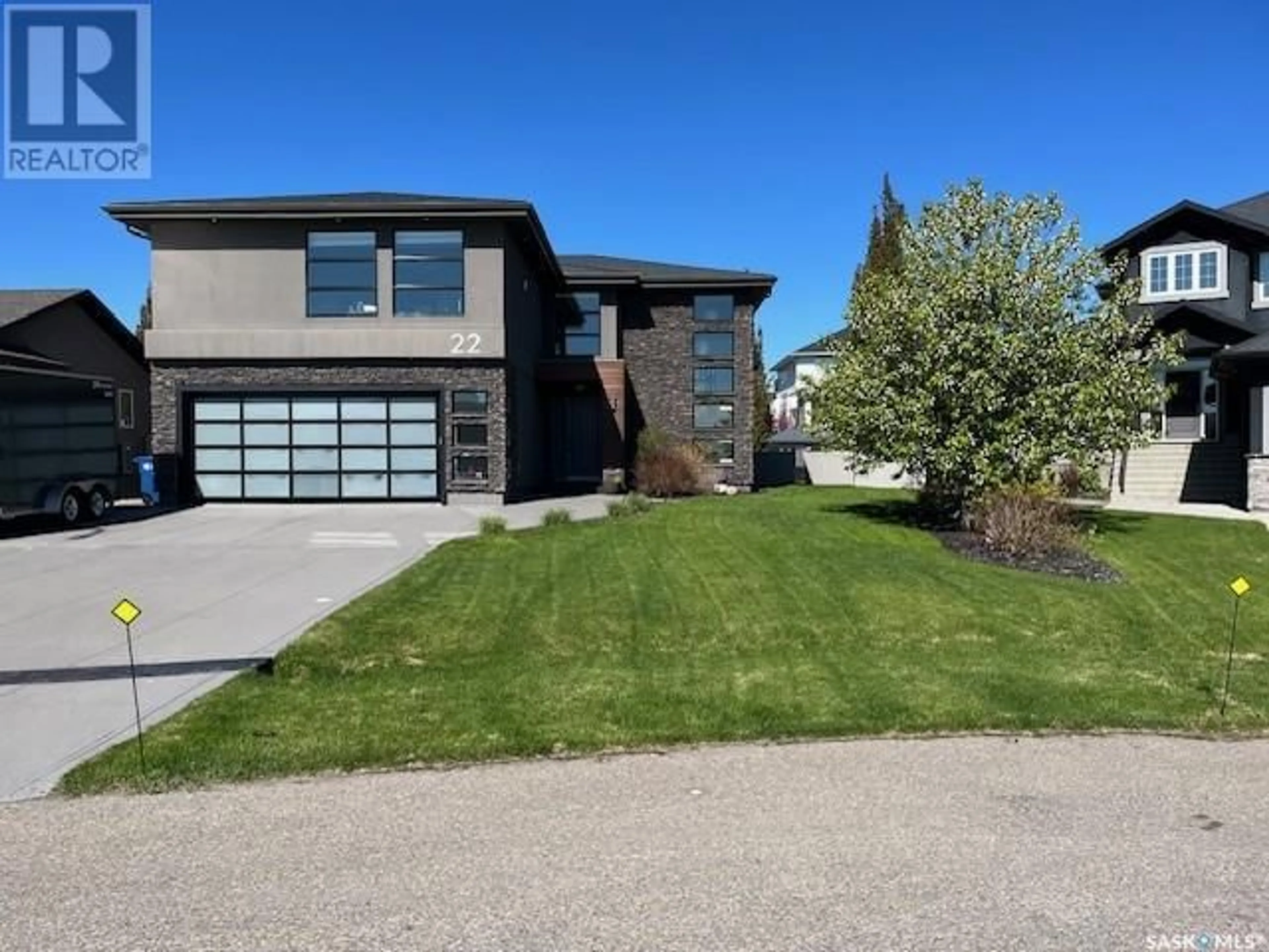 Frontside or backside of a home for 22 Churchill CRESCENT, White City Saskatchewan S4L0C2