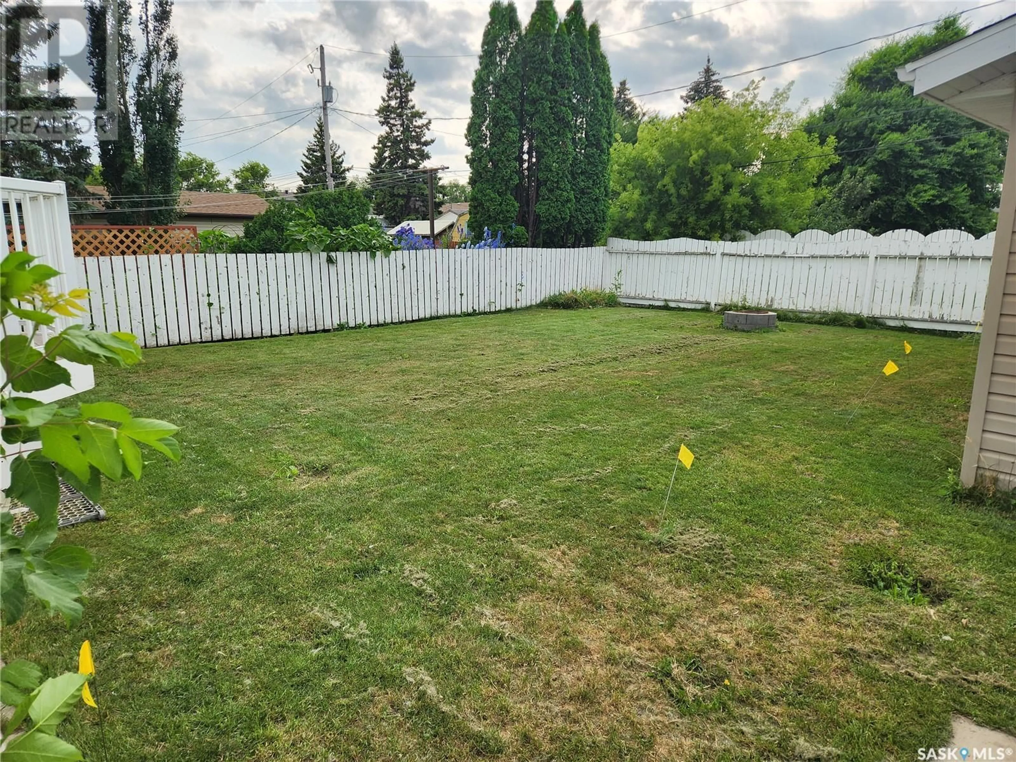 Fenced yard for 1519 97th STREET, Tisdale Saskatchewan S0E1T0