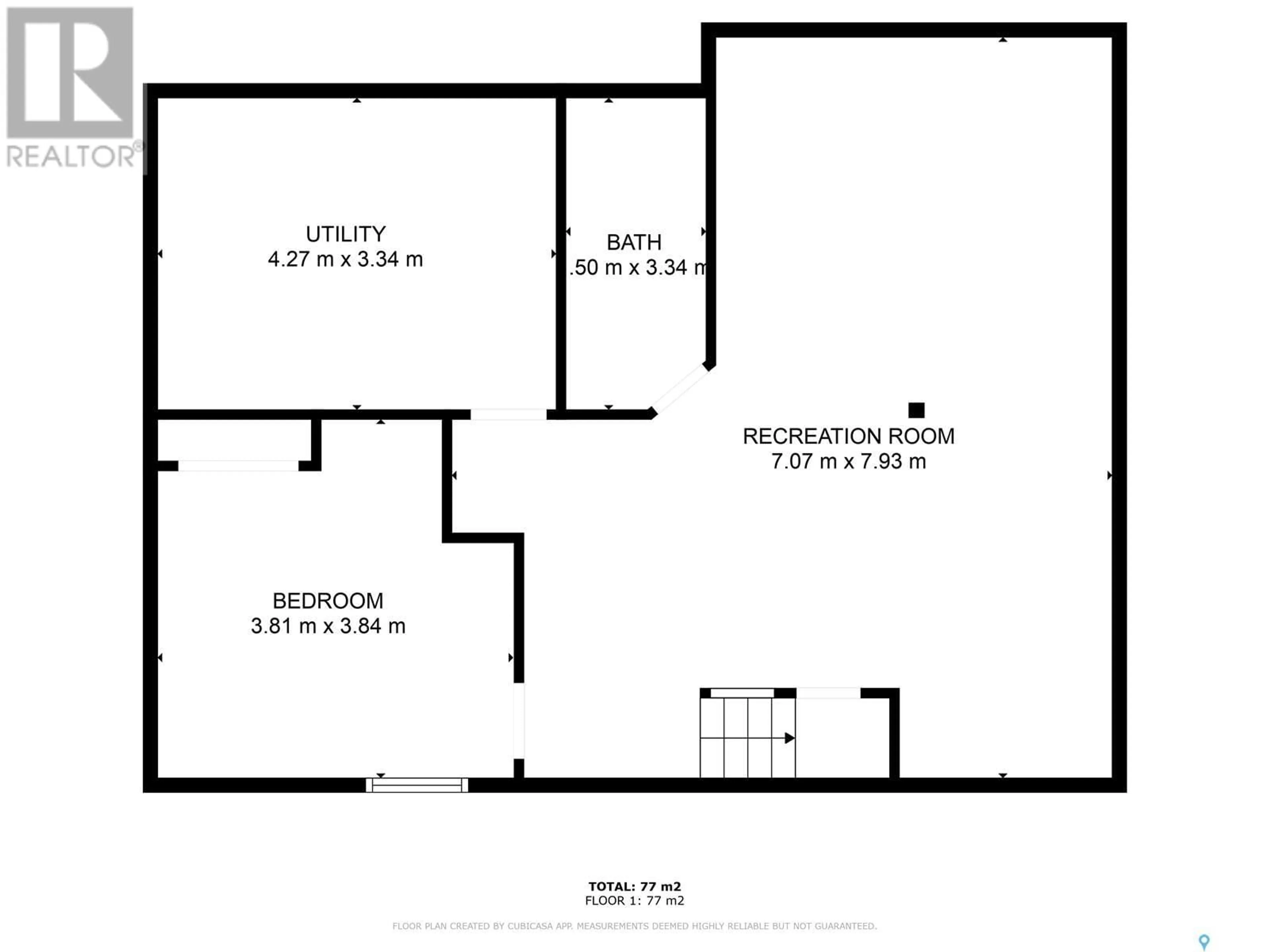 Floor plan for 43 Morris DRIVE, Saskatoon Saskatchewan S7L3V1