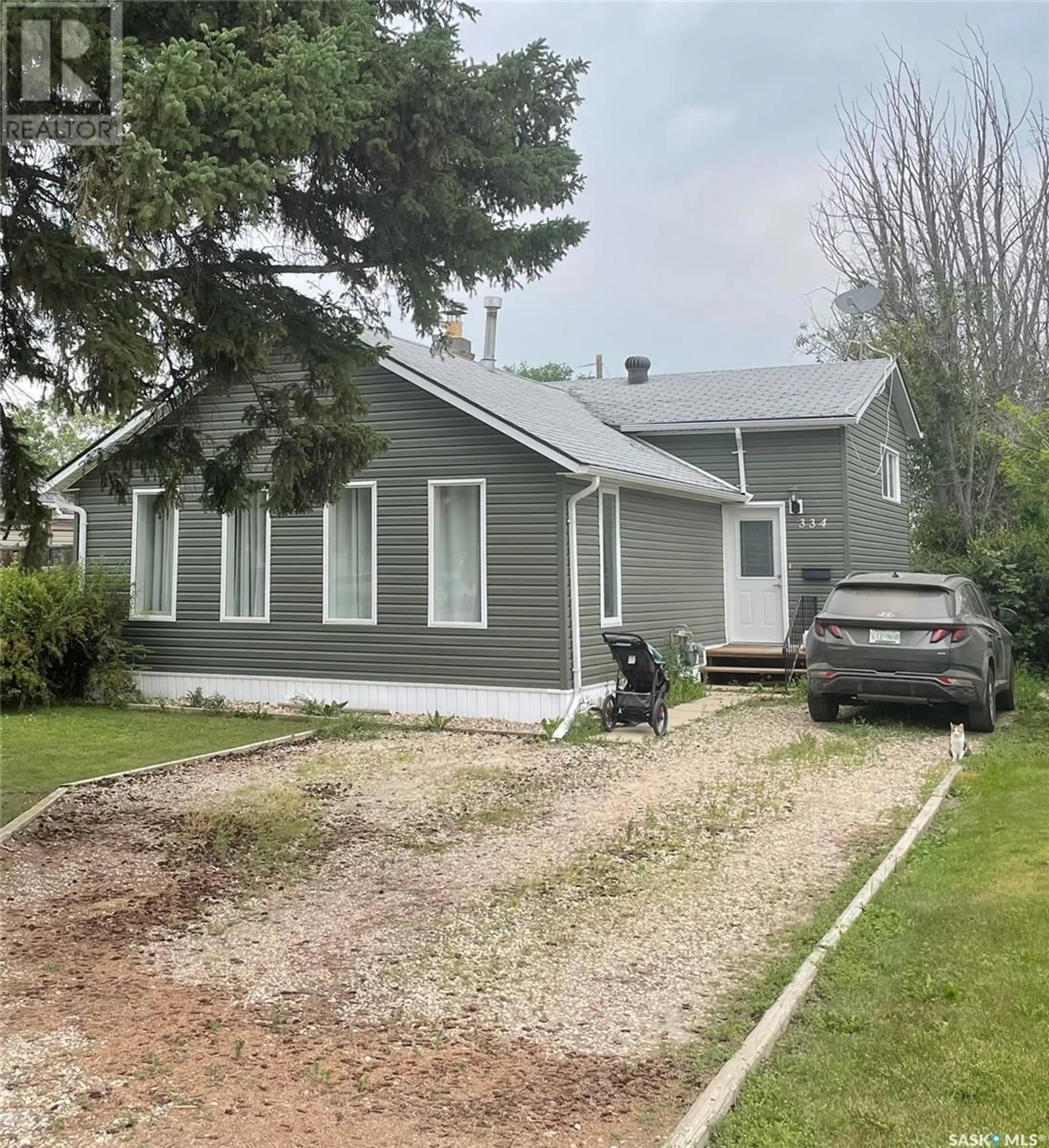 Frontside or backside of a home, cottage for 334 Swaan STREET, Porcupine Plain Saskatchewan S0E1H0