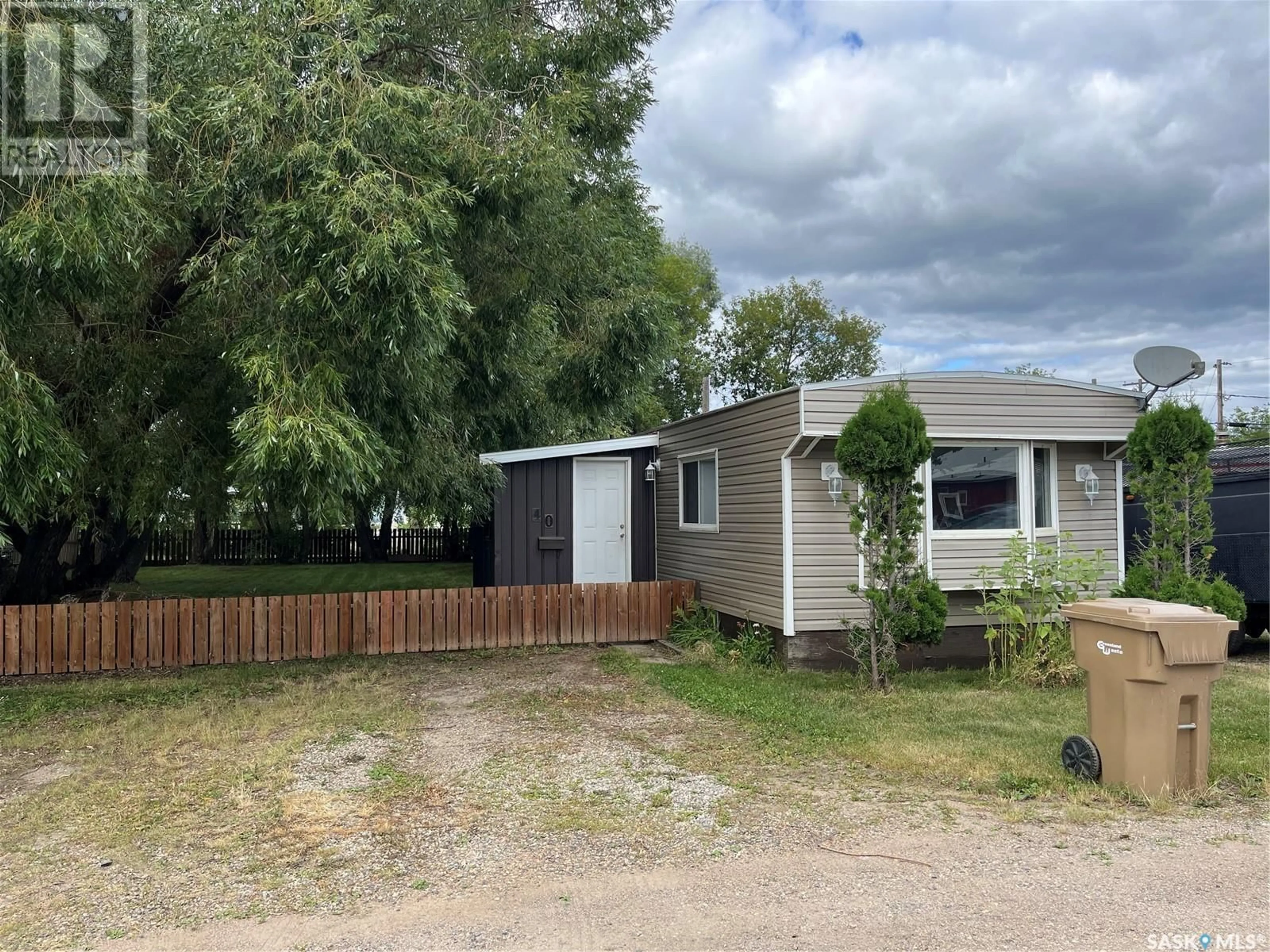 Frontside or backside of a home for 40 Eastview Trailer COURT, Prince Albert Saskatchewan S6V5P9