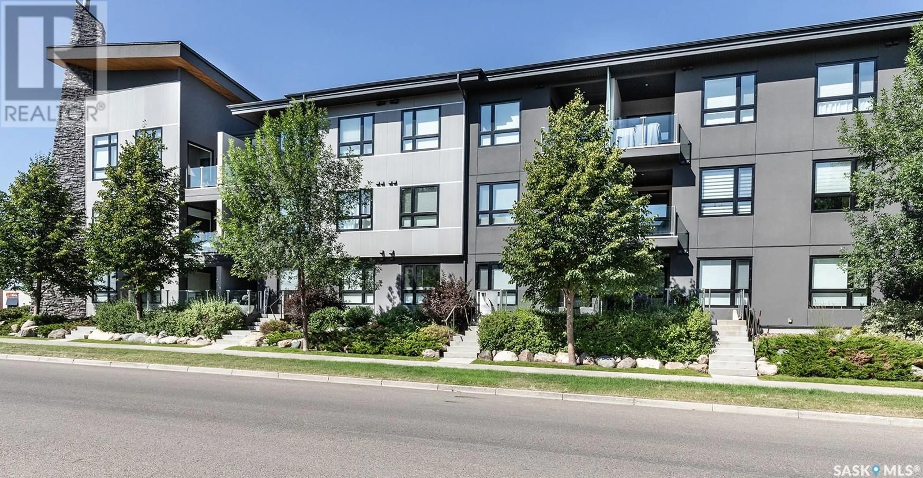 A pic from exterior of the house or condo for 219 235 Evergreen SQUARE, Saskatoon Saskatchewan S7W0T9