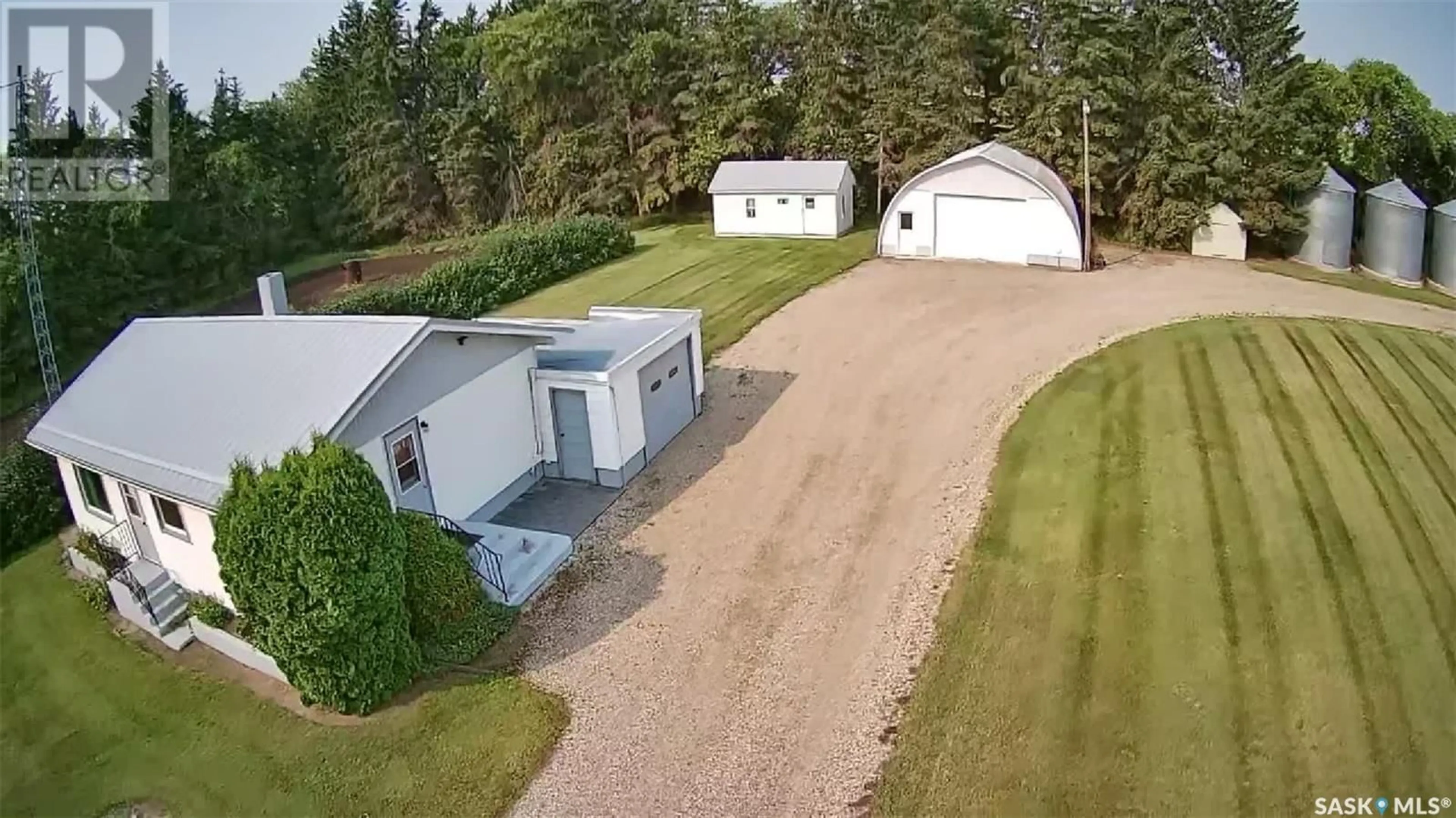 A pic from outside/outdoor area/front of a property/back of a property/a pic from drone, unknown for RM Three Lakes Acreage, Three Lakes Rm No. 400 Saskatchewan S0K3G0