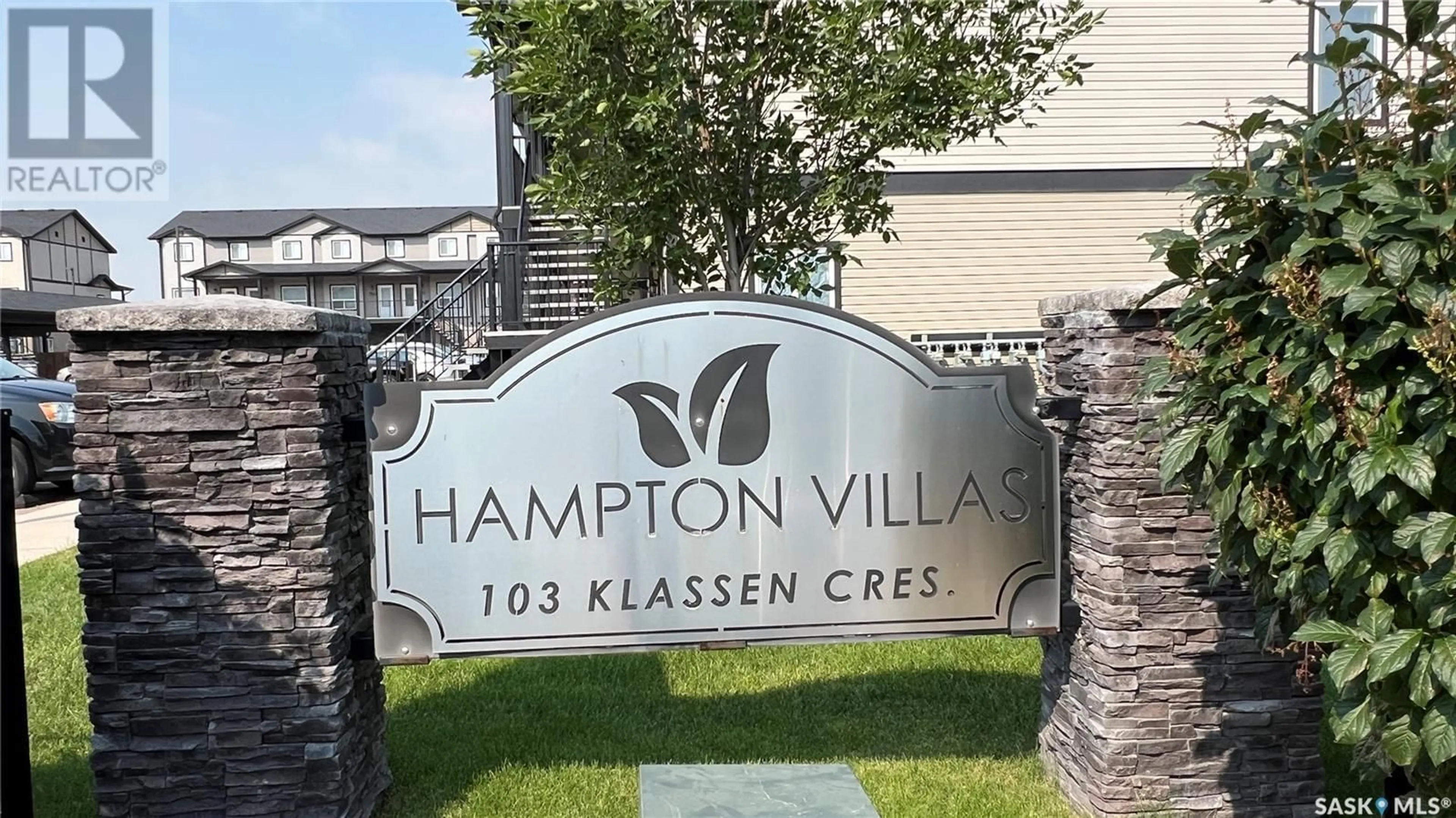 A pic from exterior of the house or condo for 105 103 Klassen CRESCENT, Saskatoon Saskatchewan S7R0J2