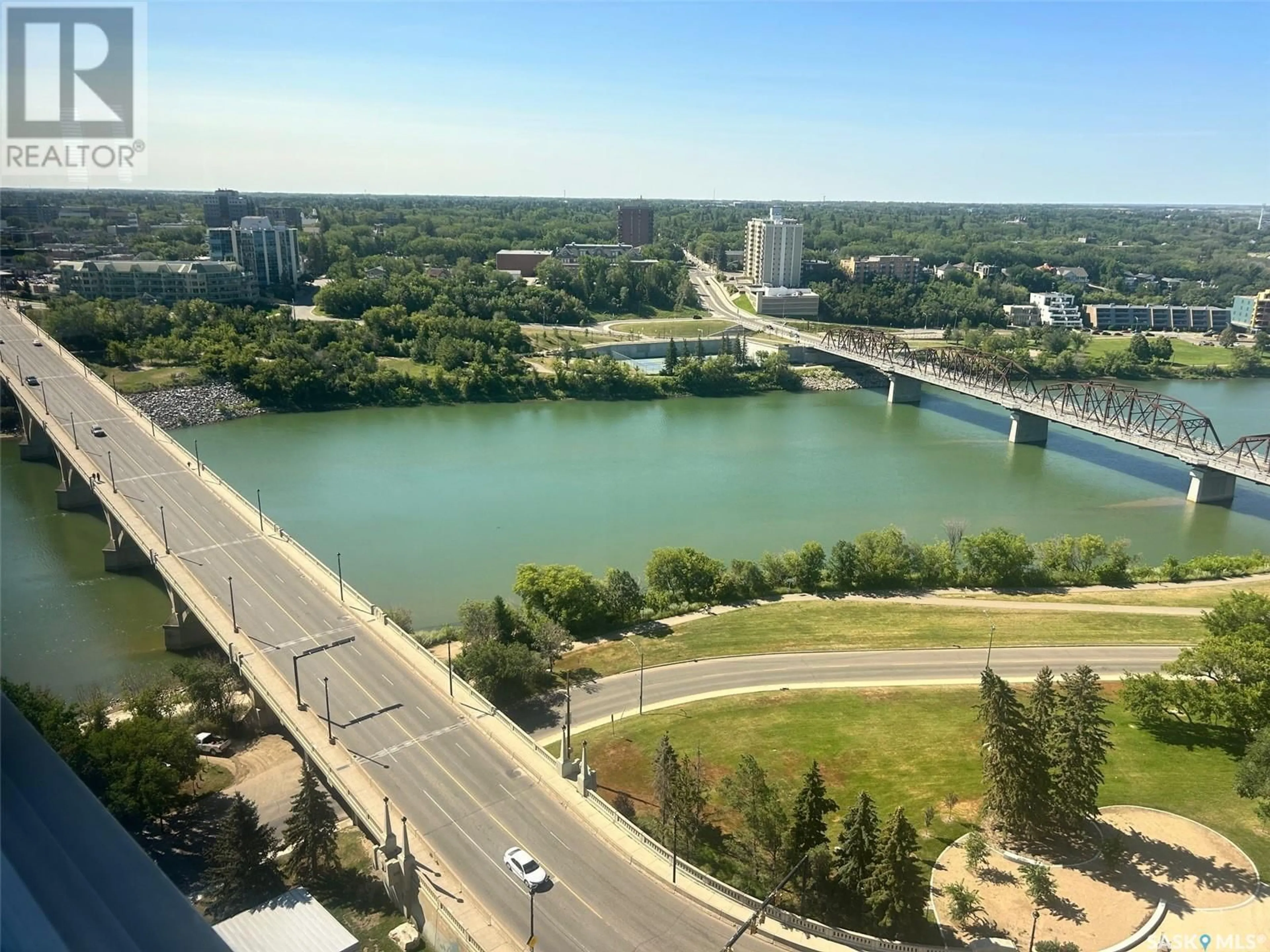 A pic from exterior of the house or condo, the view of lake or river for 2460 424 Spadina CRESCENT E, Saskatoon Saskatchewan S7K6X7