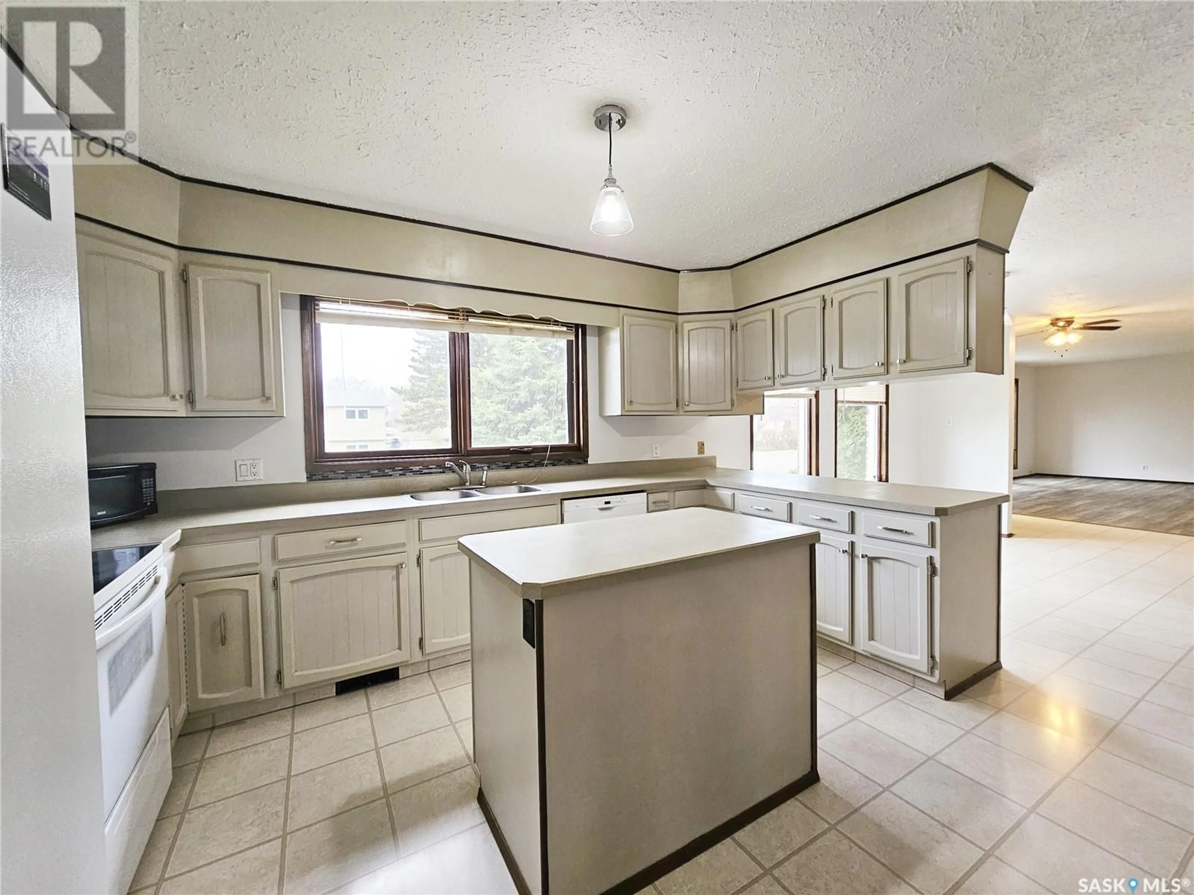 Kitchen, wood floors, cottage for 1282 111th STREET, North Battleford Saskatchewan S9A3N3