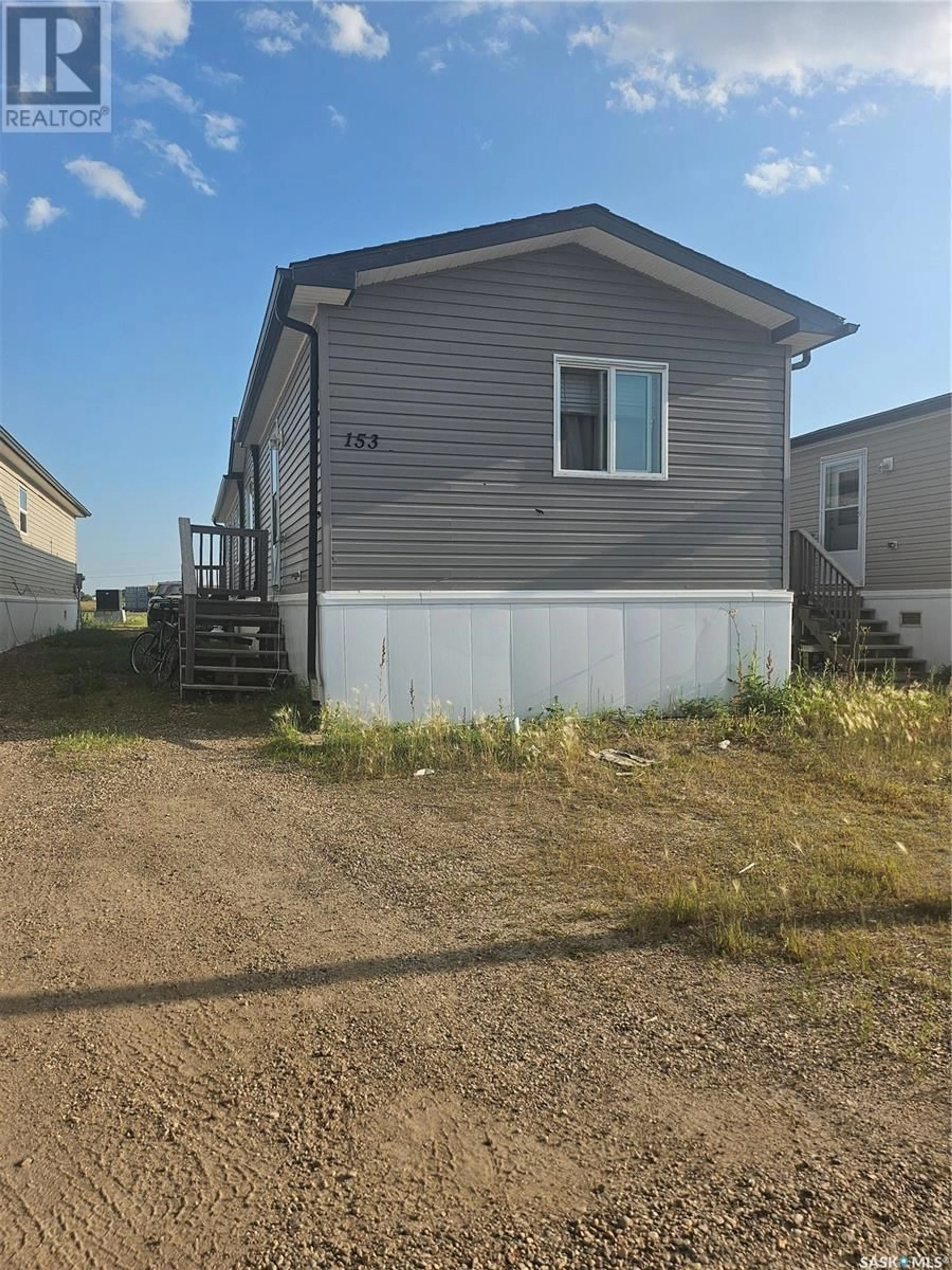 Frontside or backside of a home for 153 Williams WAY, Estevan Saskatchewan S4A2Y7