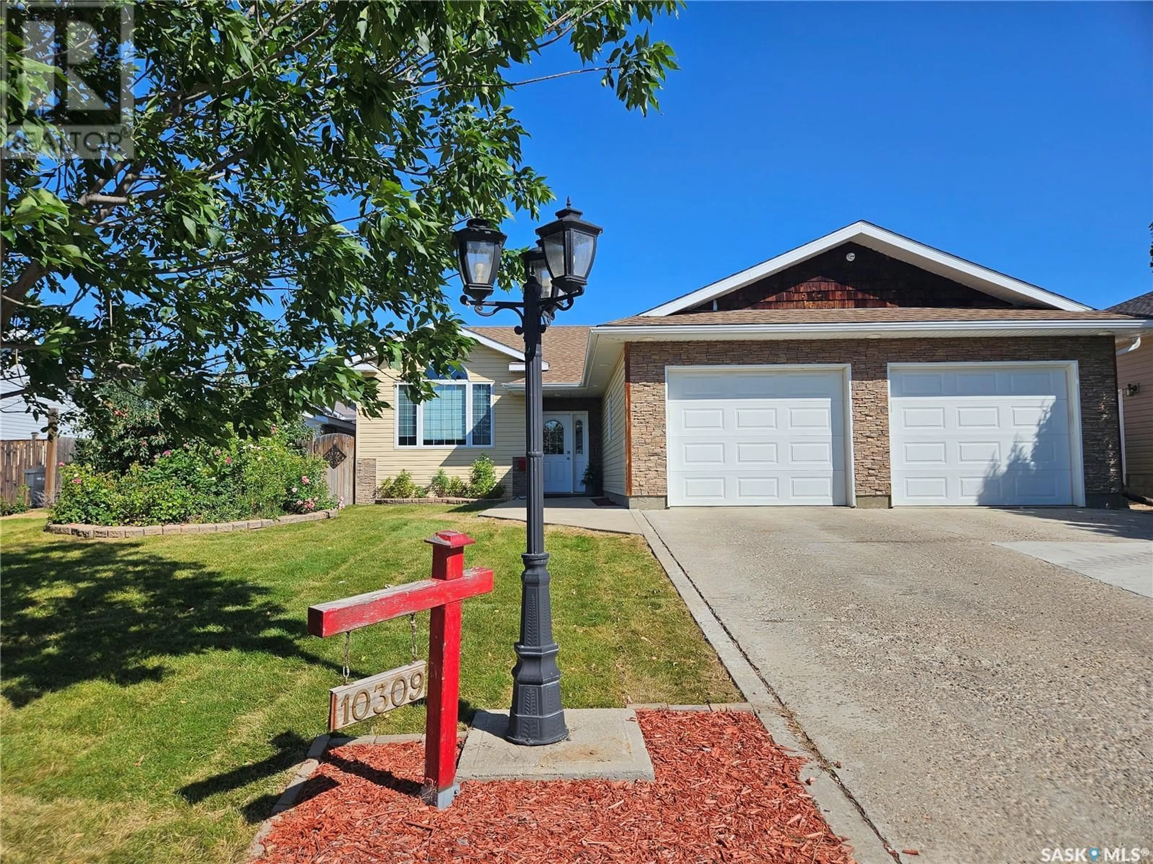 Frontside or backside of a home for 10309 Hock AVENUE, North Battleford Saskatchewan S9A0W1