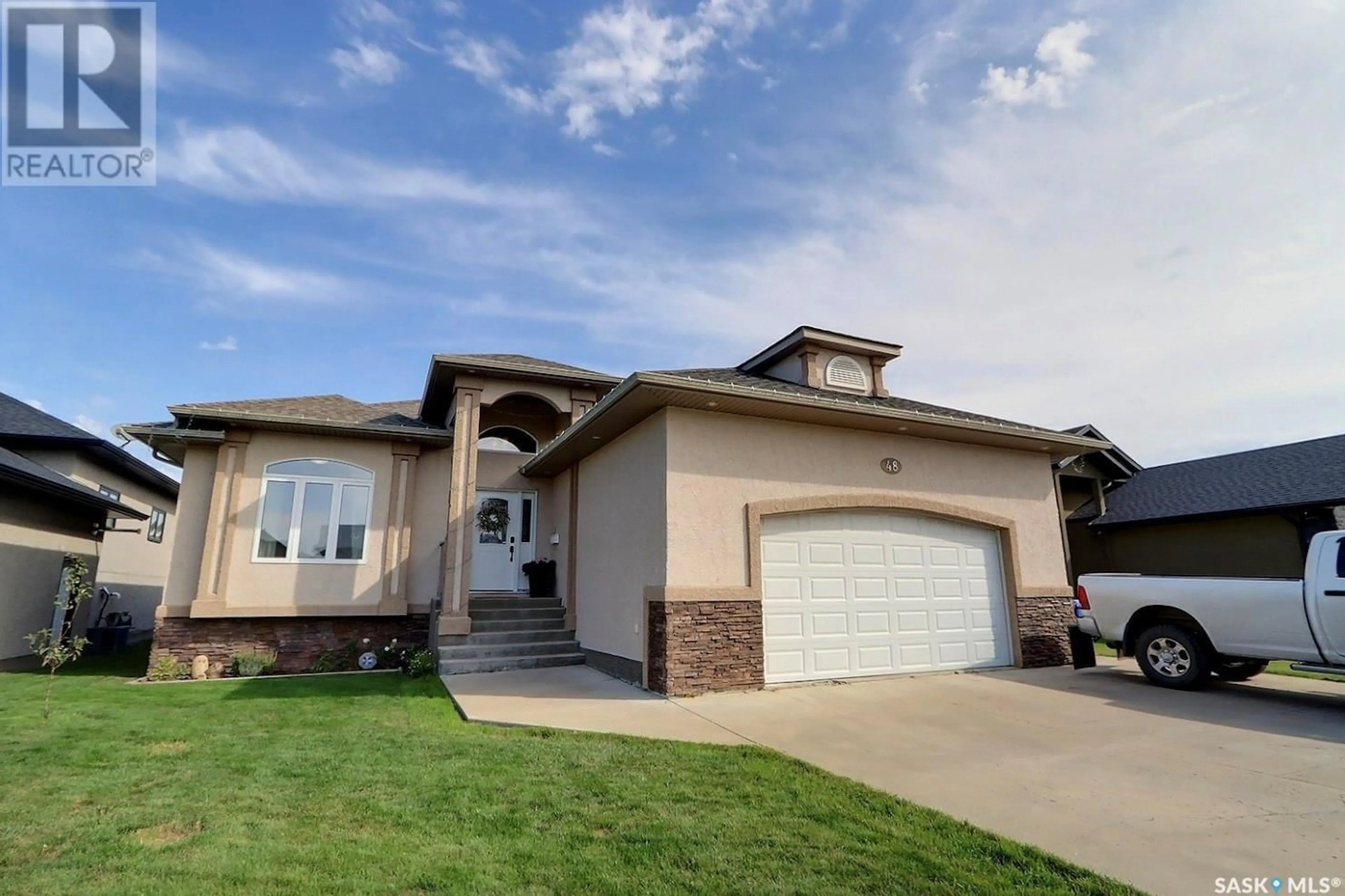 Frontside or backside of a home for 48 Coombe DRIVE, Prince Albert Saskatchewan S6X0A9