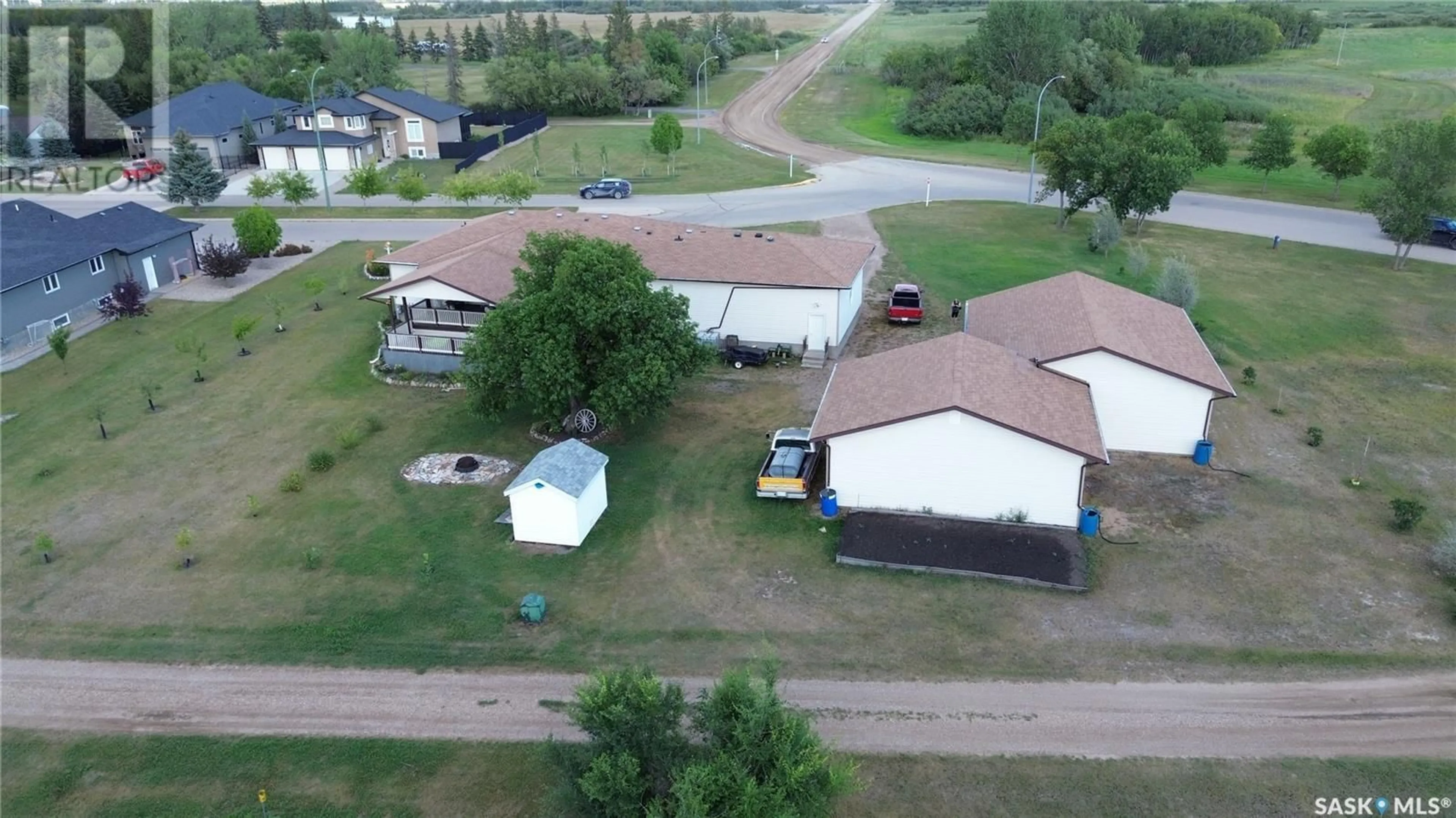 A pic from outside/outdoor area/front of a property/back of a property/a pic from drone, building for 1 PARK BOULEVARD, Melville Saskatchewan S0A2P0