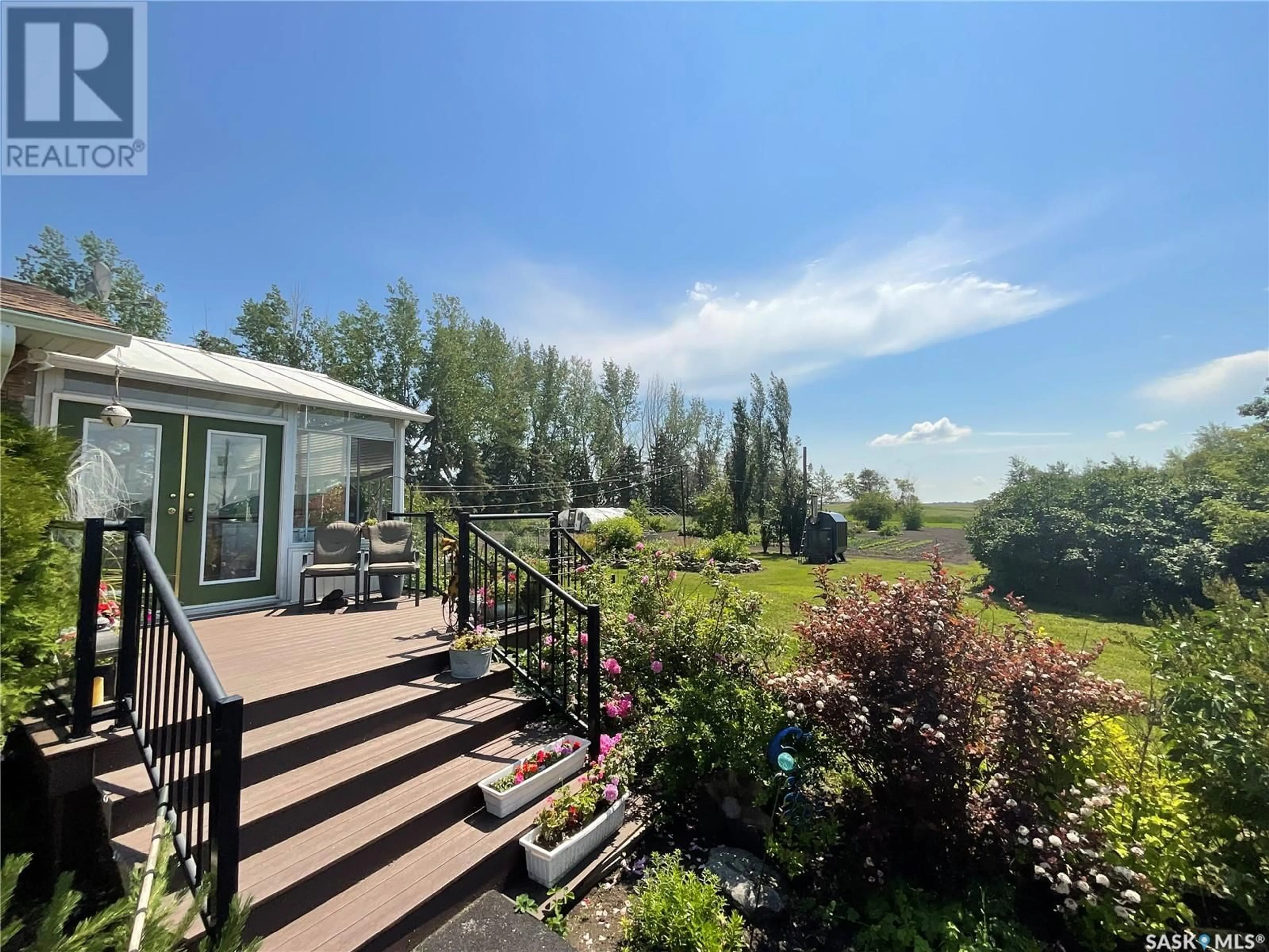 Patio for Magiera Acreage, Blaine Lake Rm No. 434 Saskatchewan S0J0J0