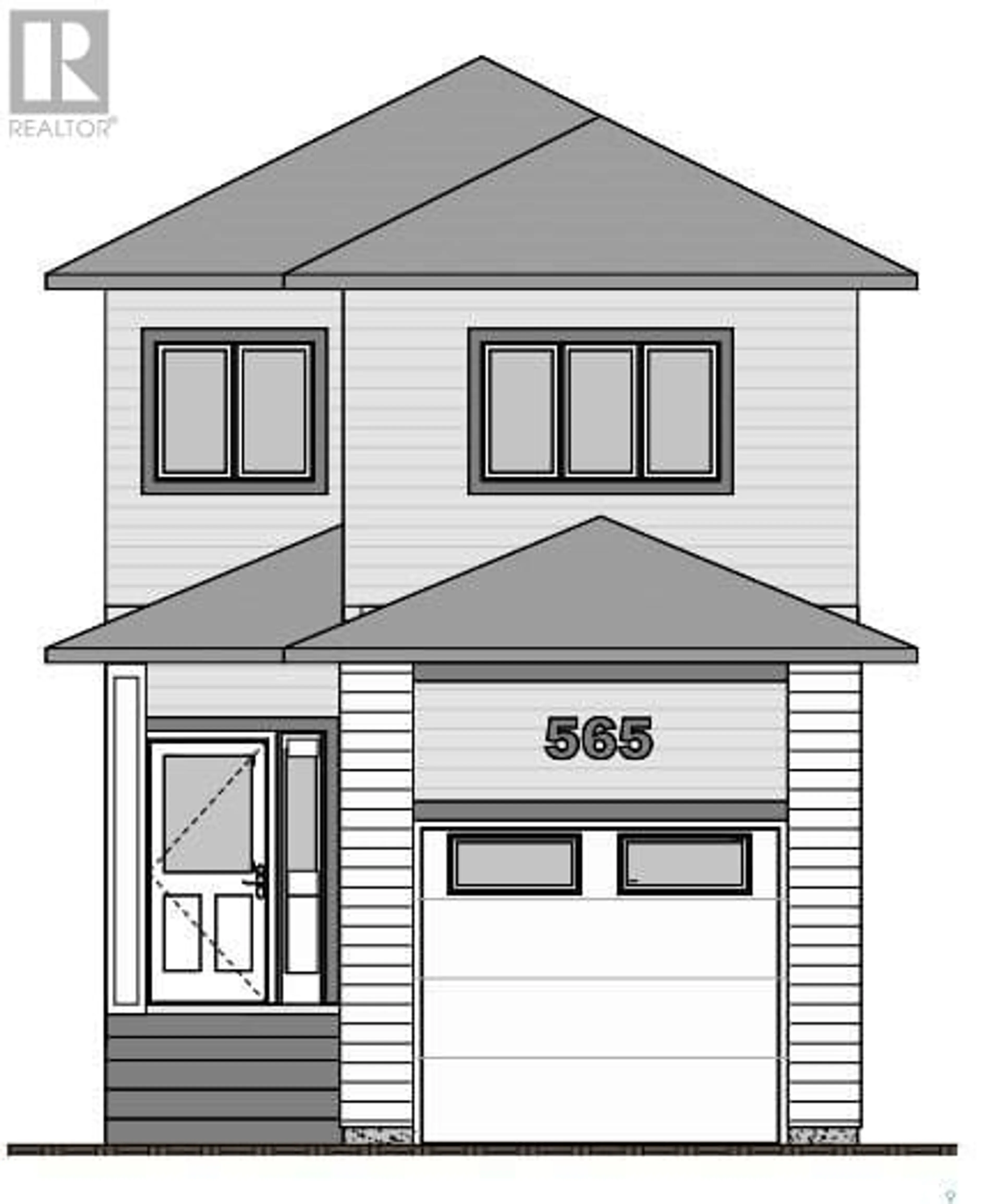 Frontside or backside of a home for 565 Sharma CRESCENT, Saskatoon Saskatchewan S7W1K6