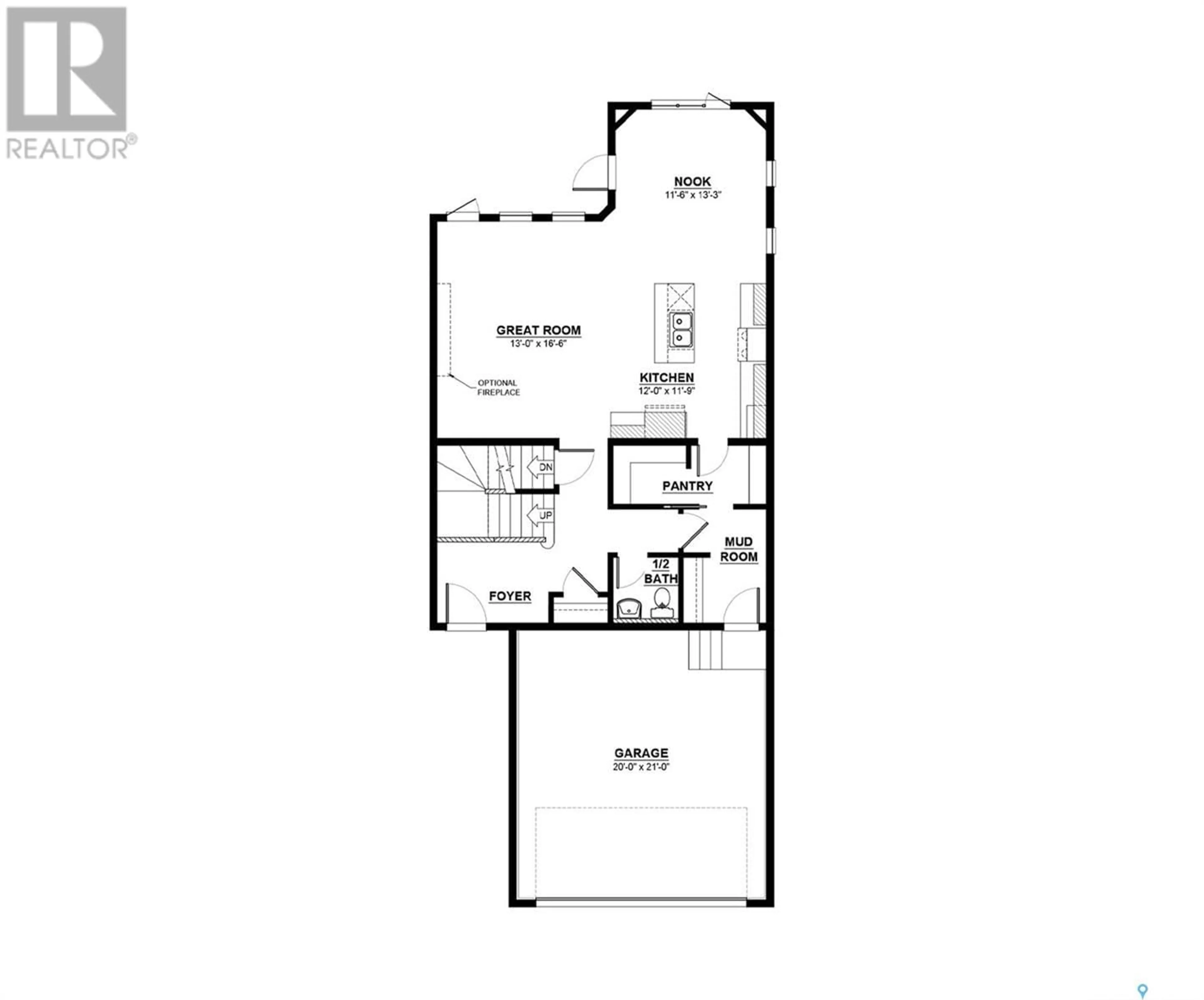 Floor plan for 3414 Green Stone ROAD, Regina Saskatchewan S4V3K3