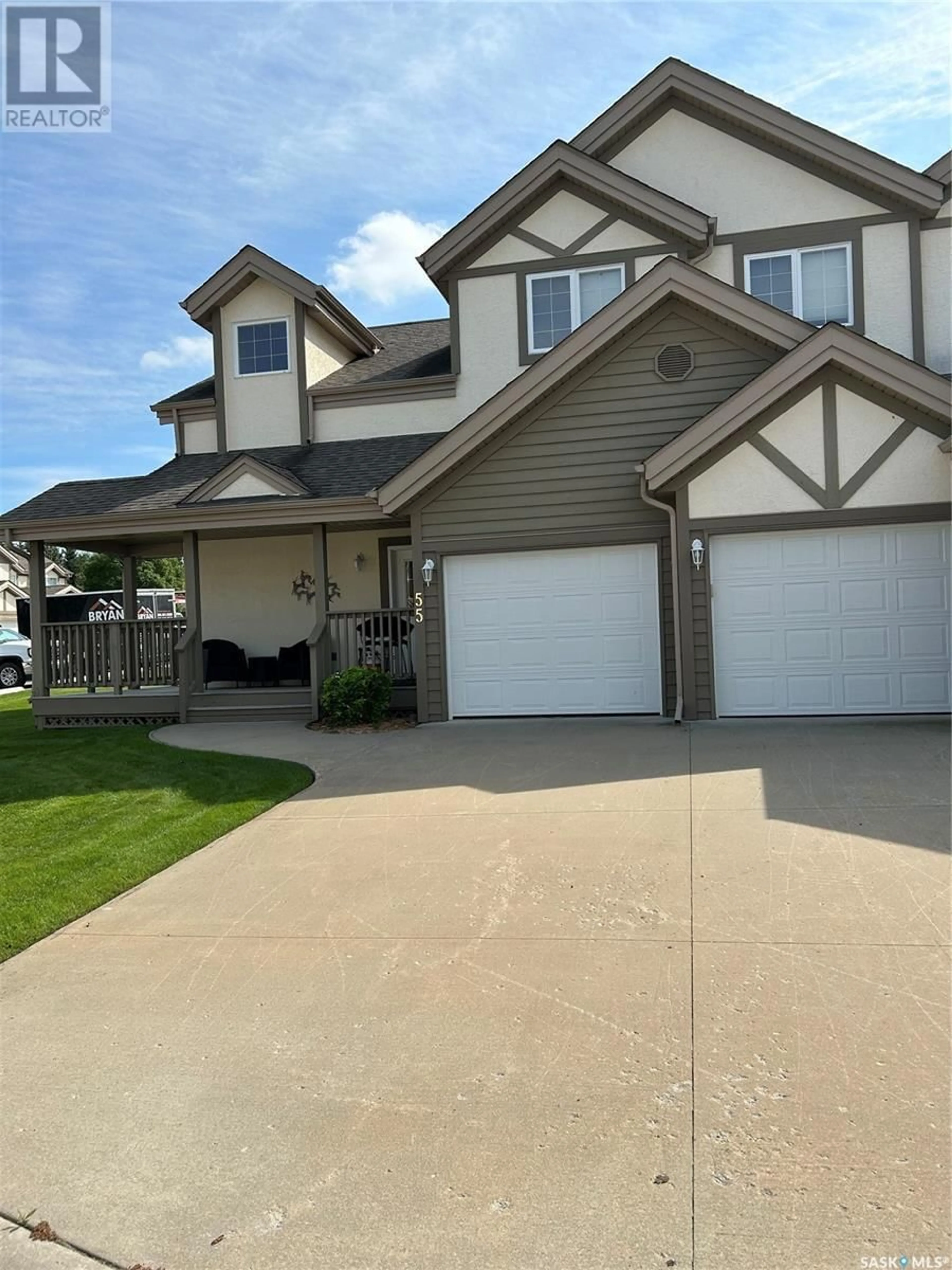 Frontside or backside of a home for #55 Eagle View WAY, Elk Ridge Saskatchewan S0J0N0