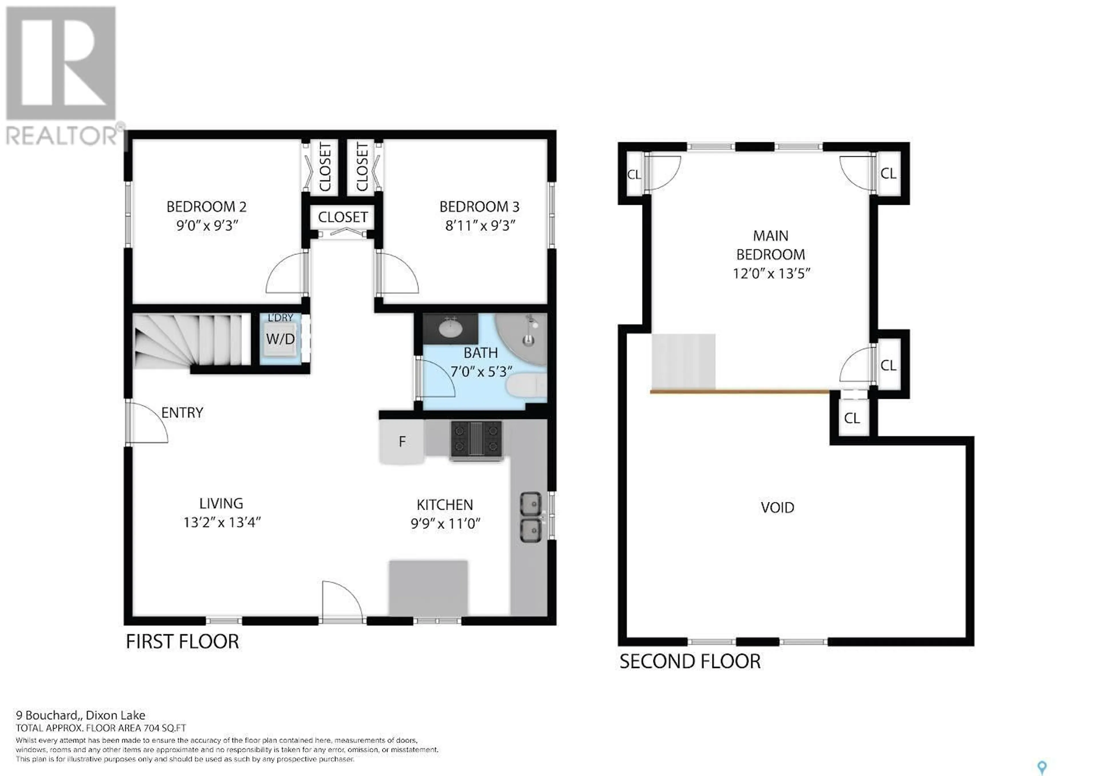 Floor plan for 9 BOUCHARD LANE, Dixon Lake Saskatchewan S0K1A0