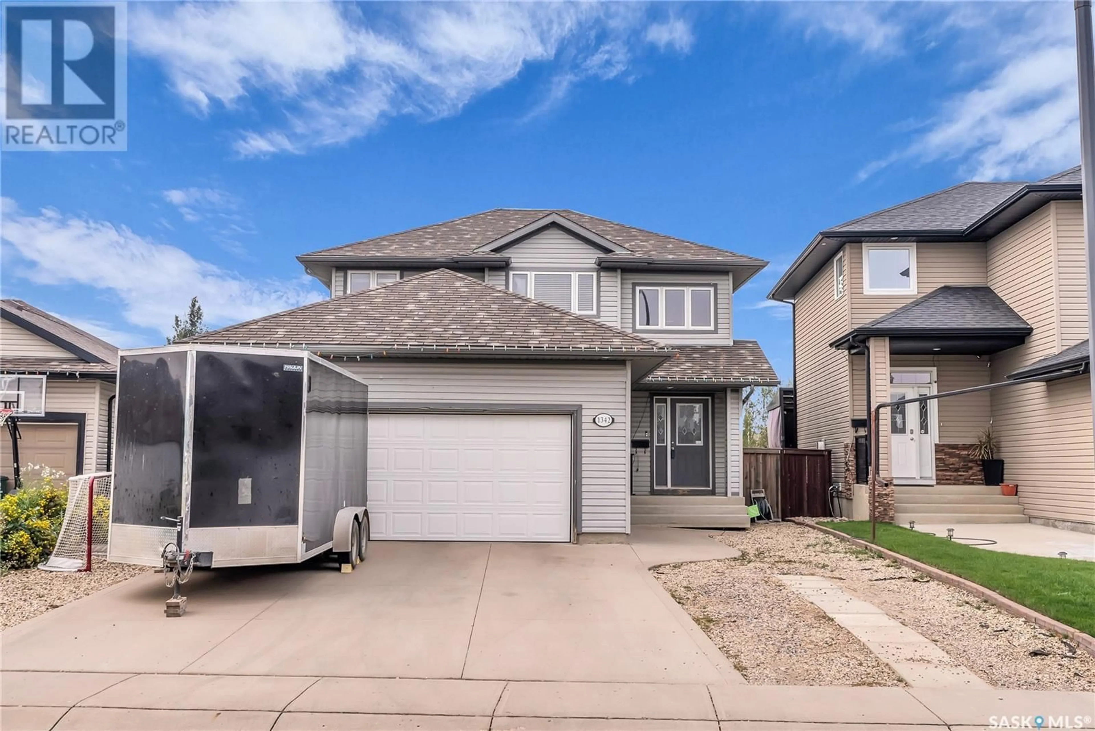 Frontside or backside of a home for 1342 Denham CRESCENT, Saskatoon Saskatchewan S7R0B1