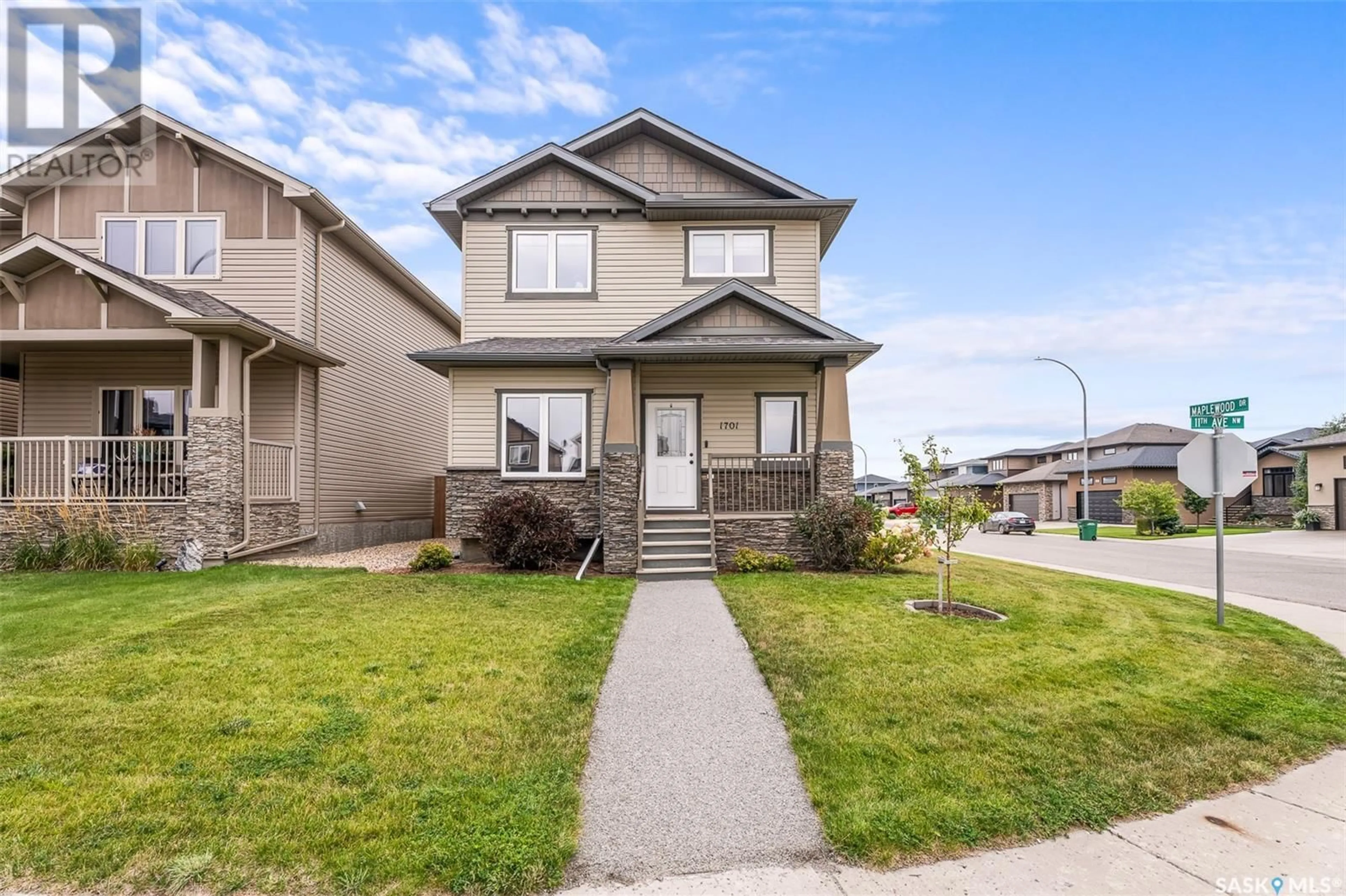 Frontside or backside of a home for 1701 11th AVENUE NW, Moose Jaw Saskatchewan S6J0B3