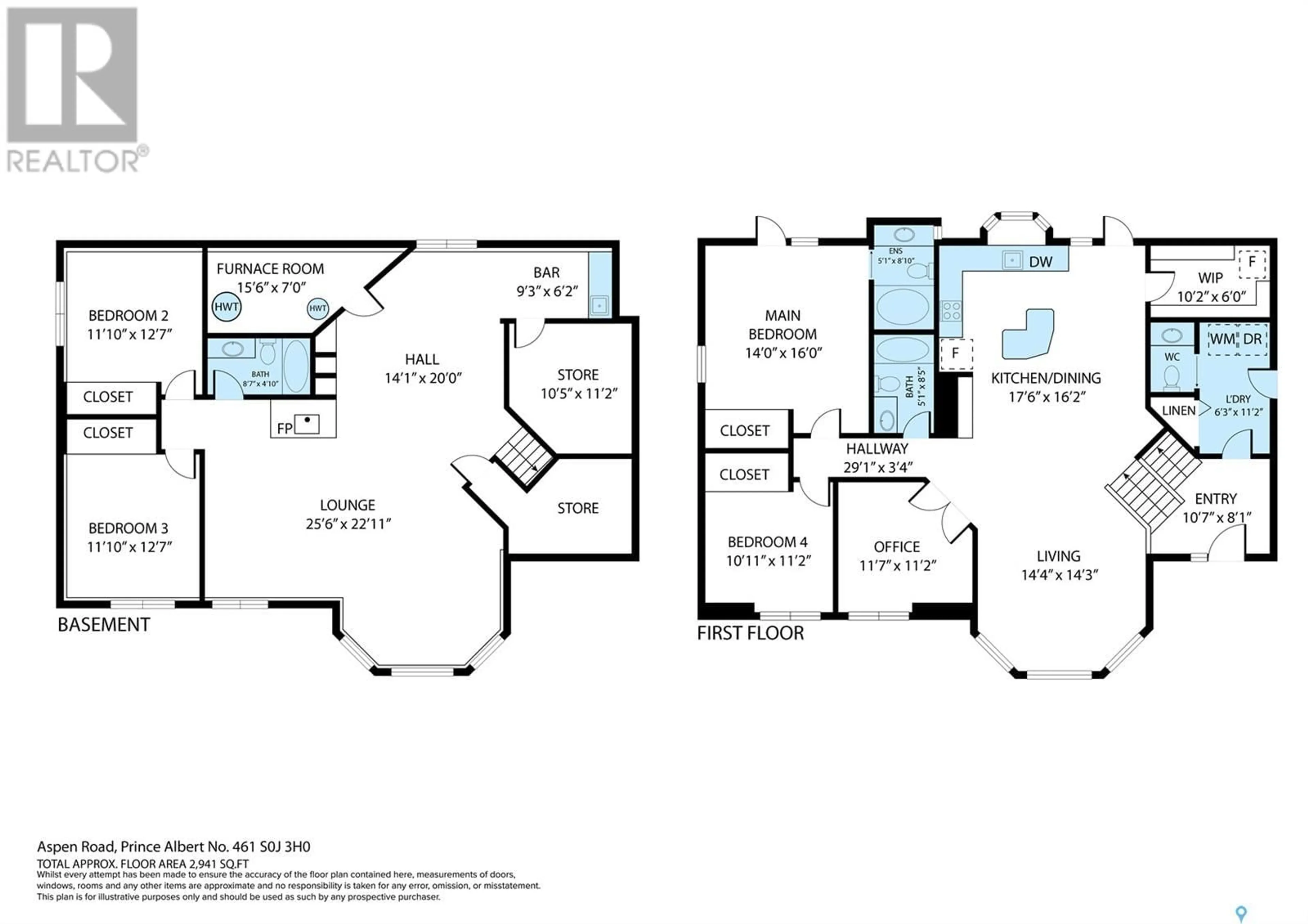 Floor plan for Lot 7 Aspen Estates Acreage, Prince Albert Rm No. 461 Saskatchewan S6V5R7