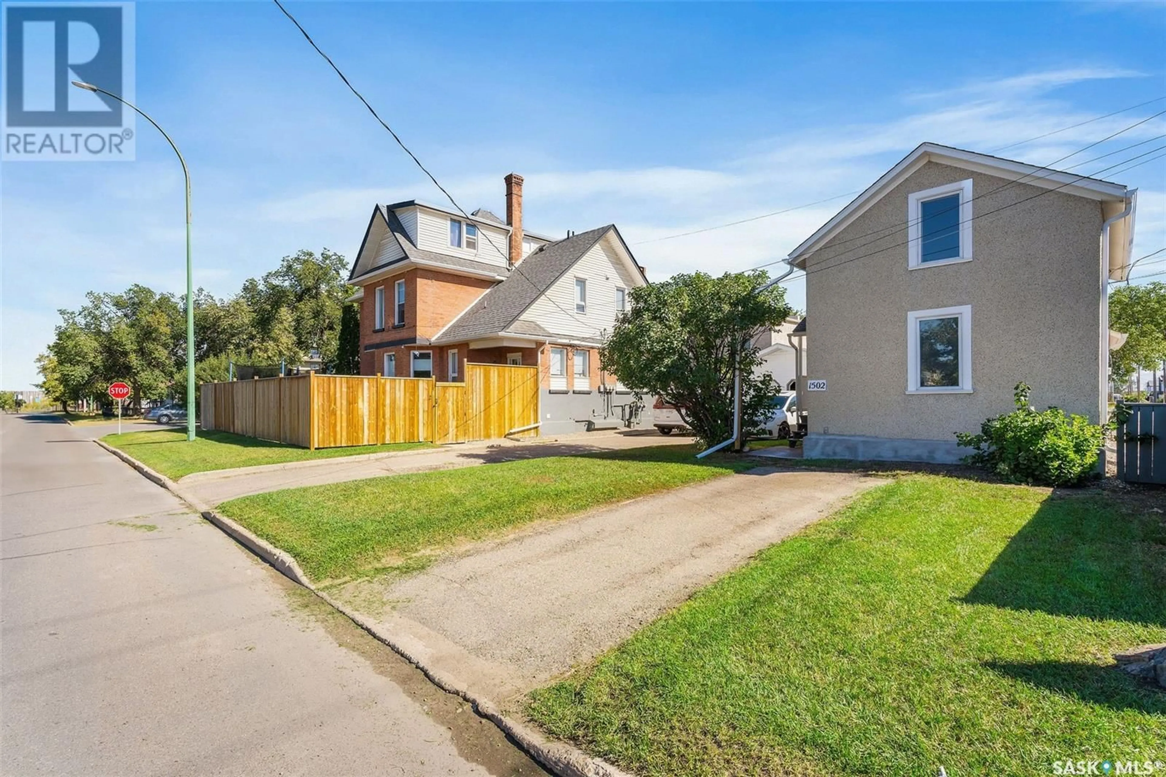 A pic from outside/outdoor area/front of a property/back of a property/a pic from drone, street for 249 15TH STREET, Prince Albert Saskatchewan S6V3P9