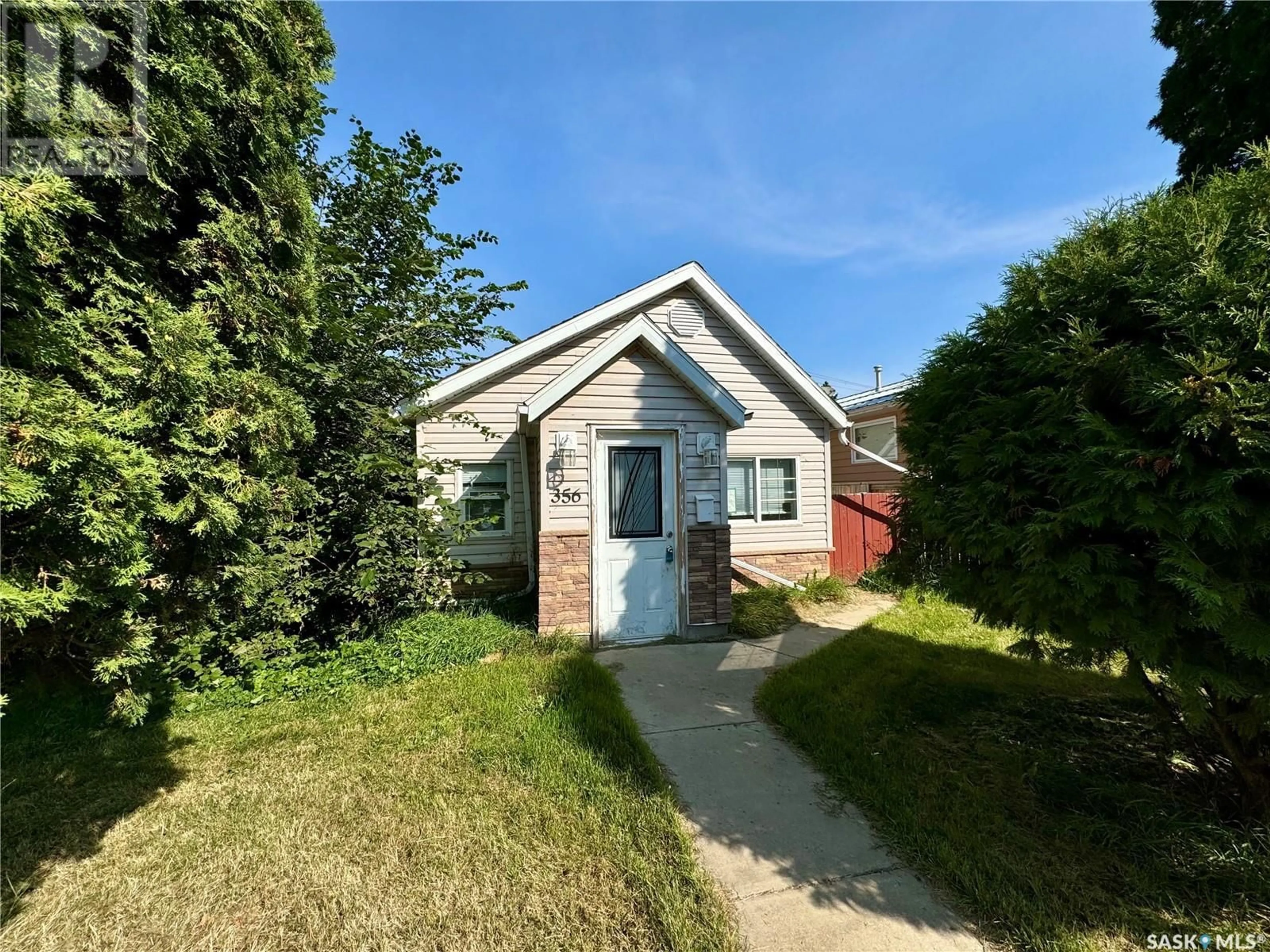 Frontside or backside of a home, cottage for 356 13th STREET W, Prince Albert Saskatchewan S6V3G3