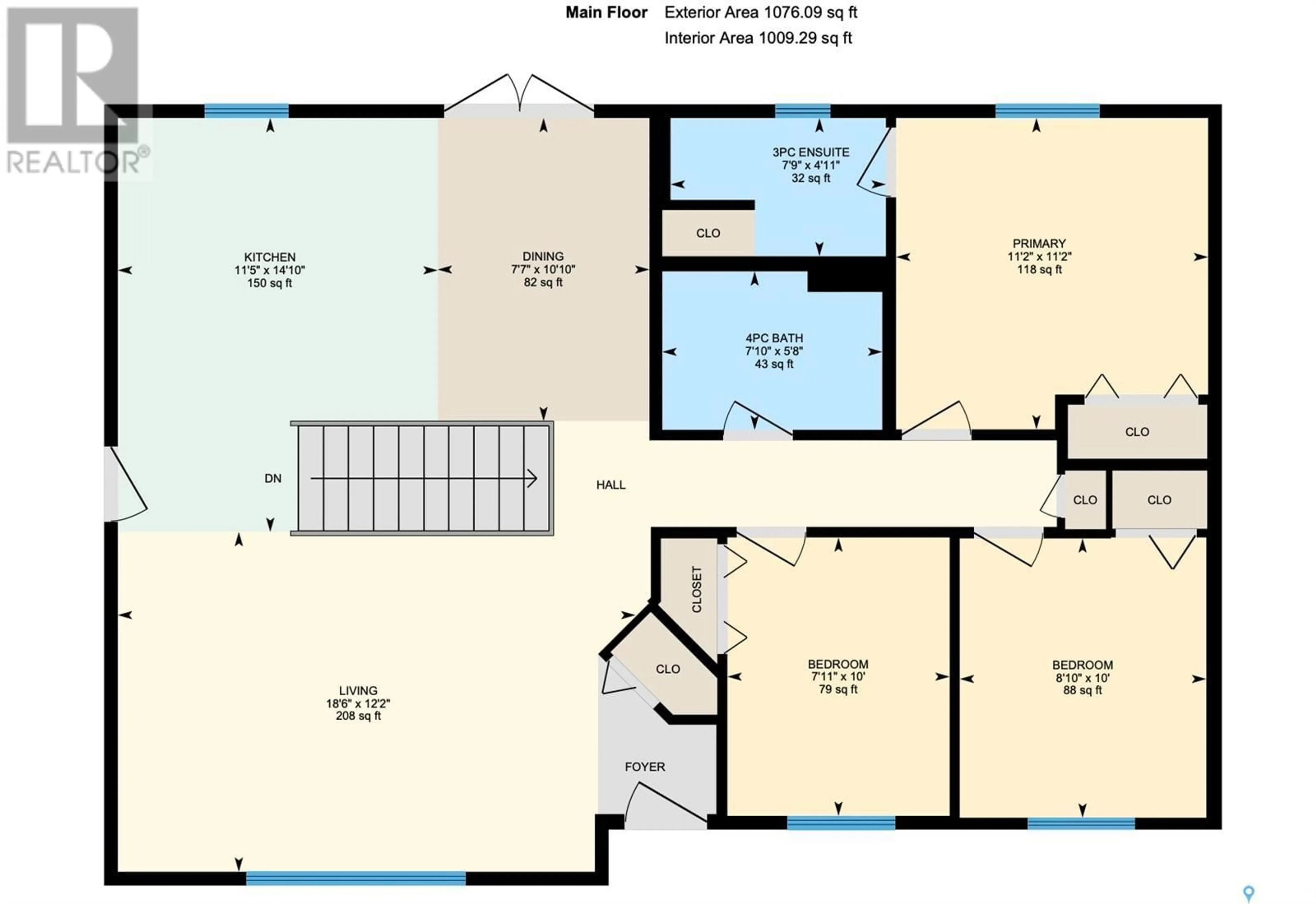 Floor plan for 493 4th AVENUE SE, Swift Current Saskatchewan S9H5M2