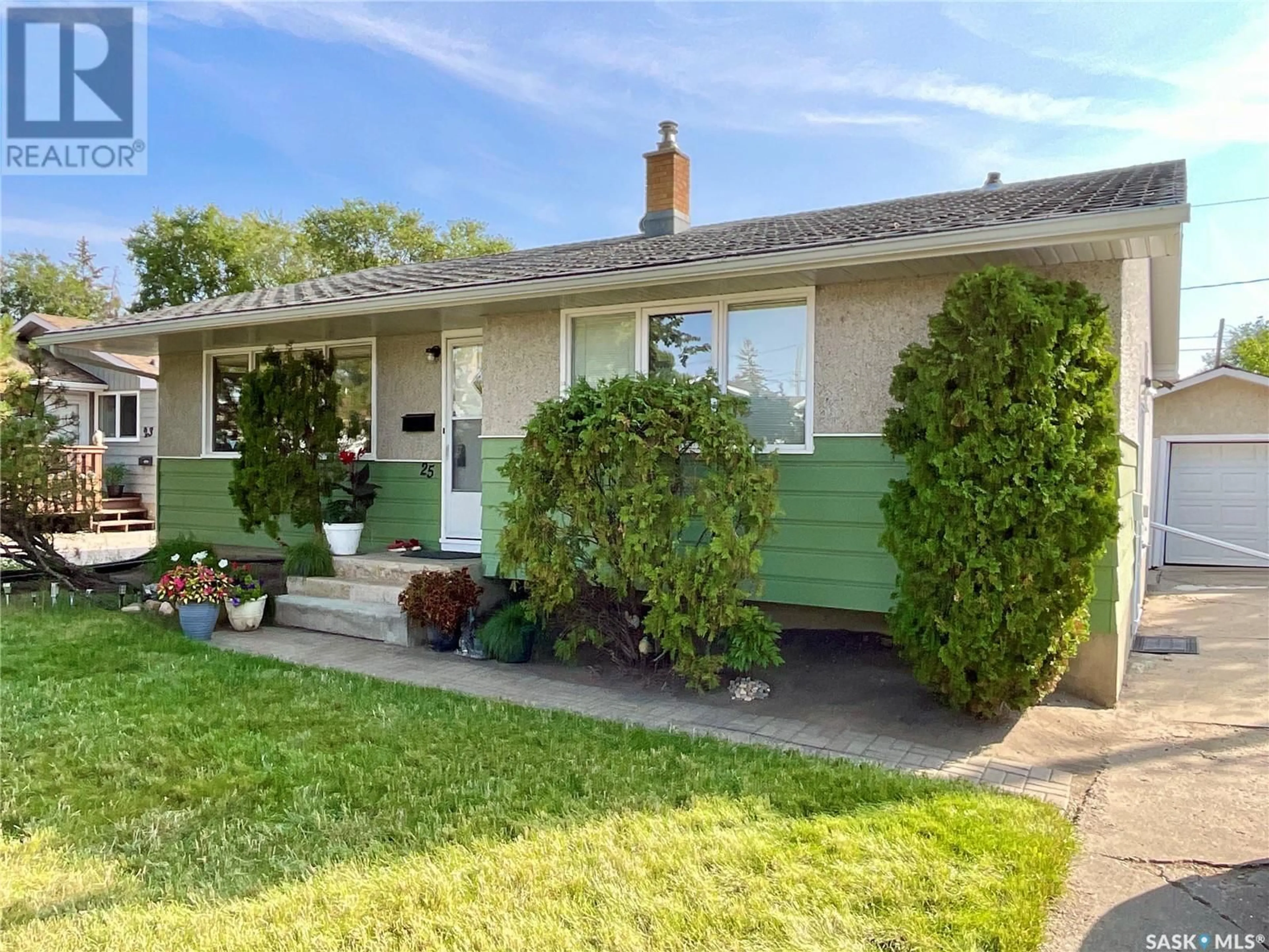 Frontside or backside of a home for 25 Cleland STREET, Regina Saskatchewan S4R4G1