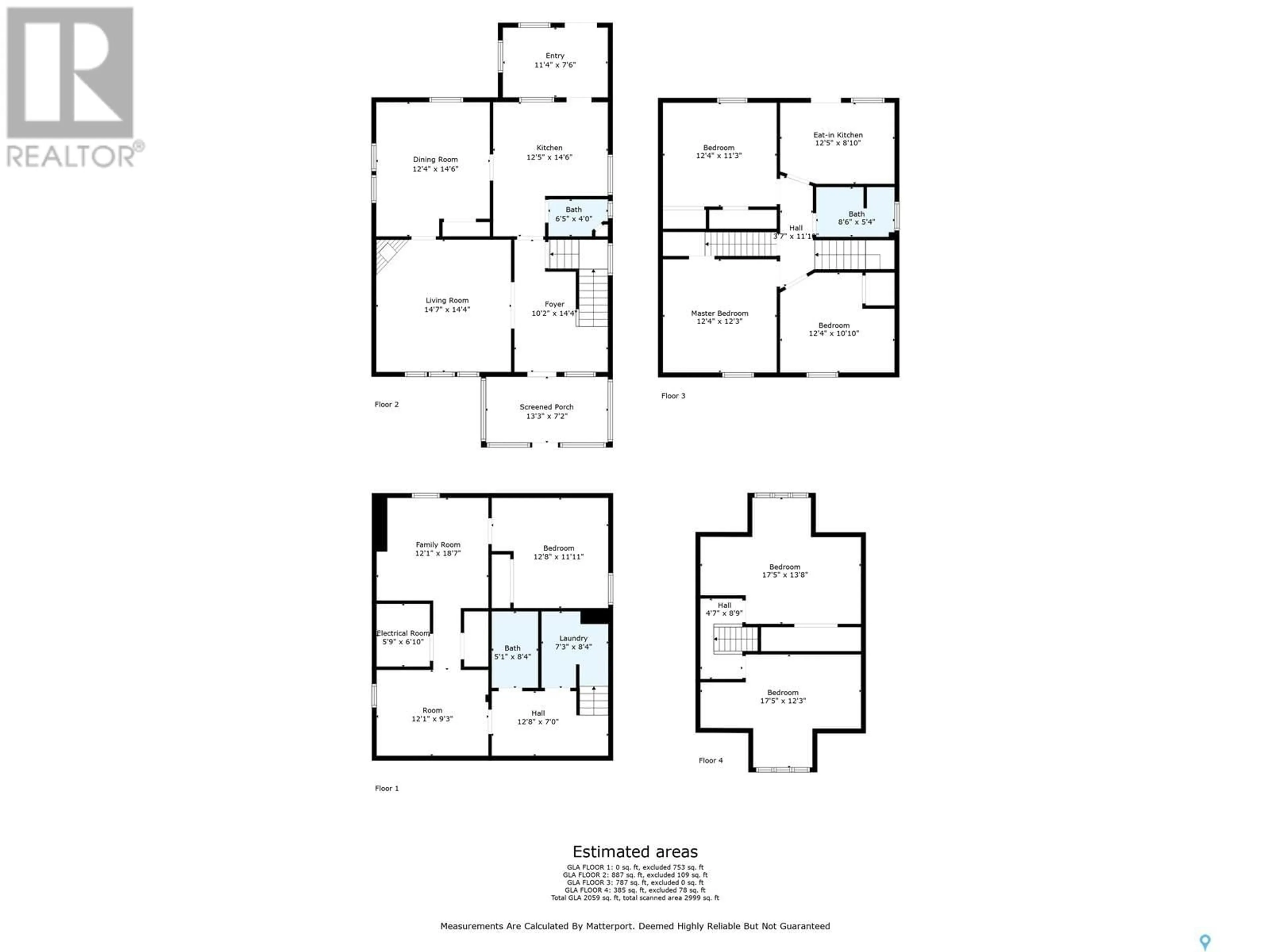 Floor plan for 108 8th STREET E, Saskatoon Saskatchewan S7H0N9