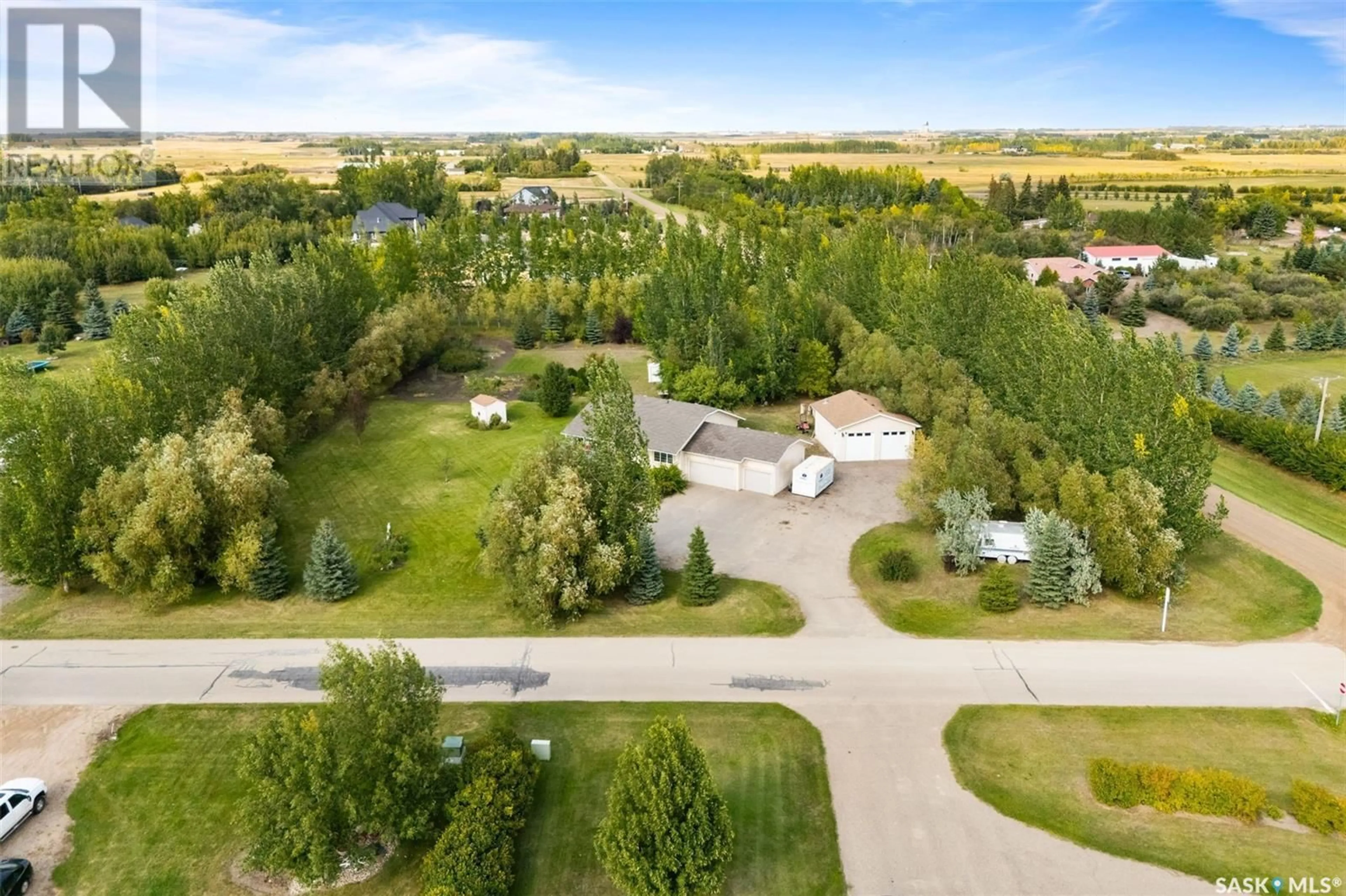 Fenced yard for 44 Fernwood STREET, White City Saskatchewan S4L0A4