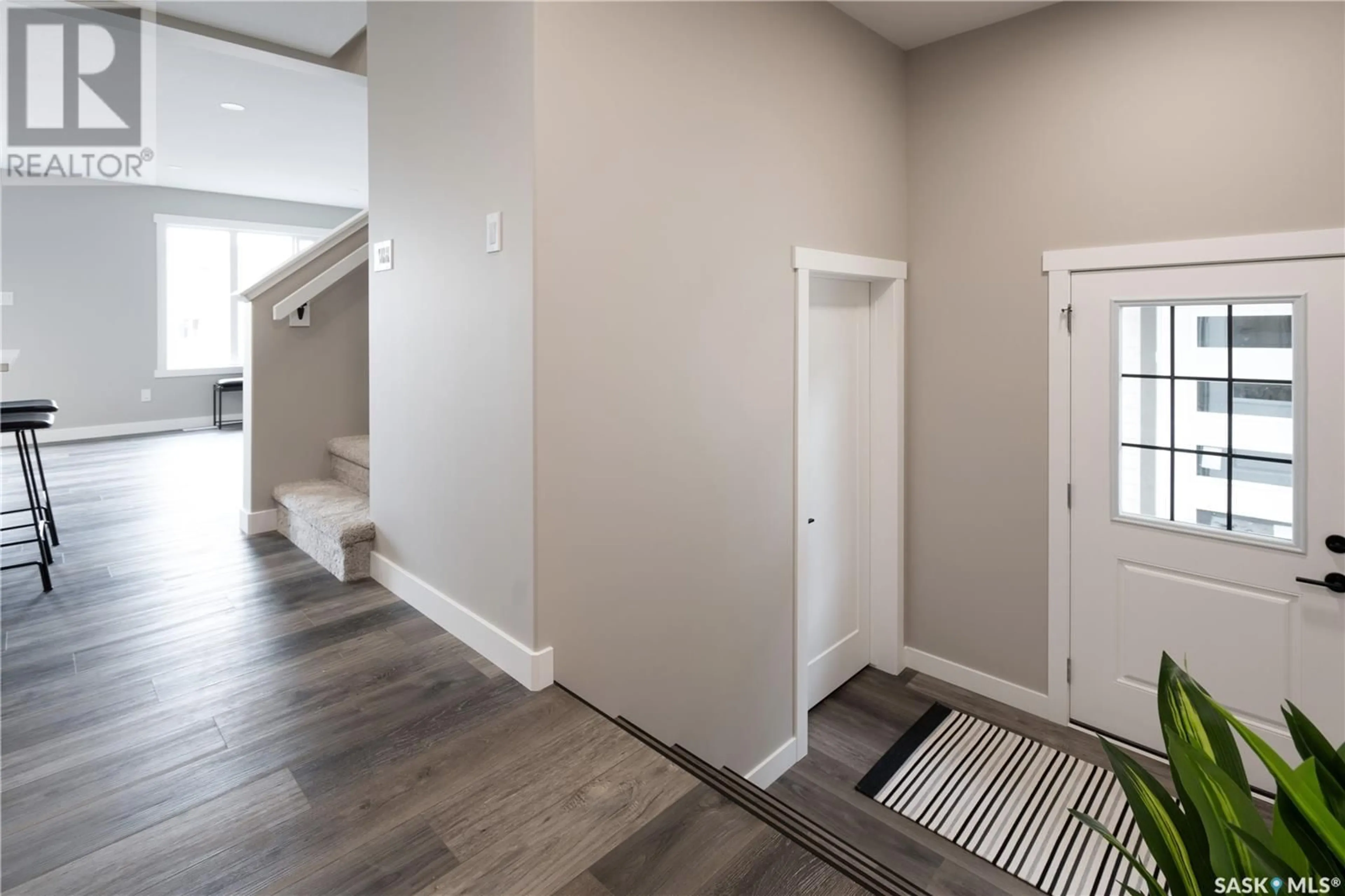 Indoor entryway, wood floors for 2953 Green Stone ROAD, Regina Saskatchewan S4V3Z9