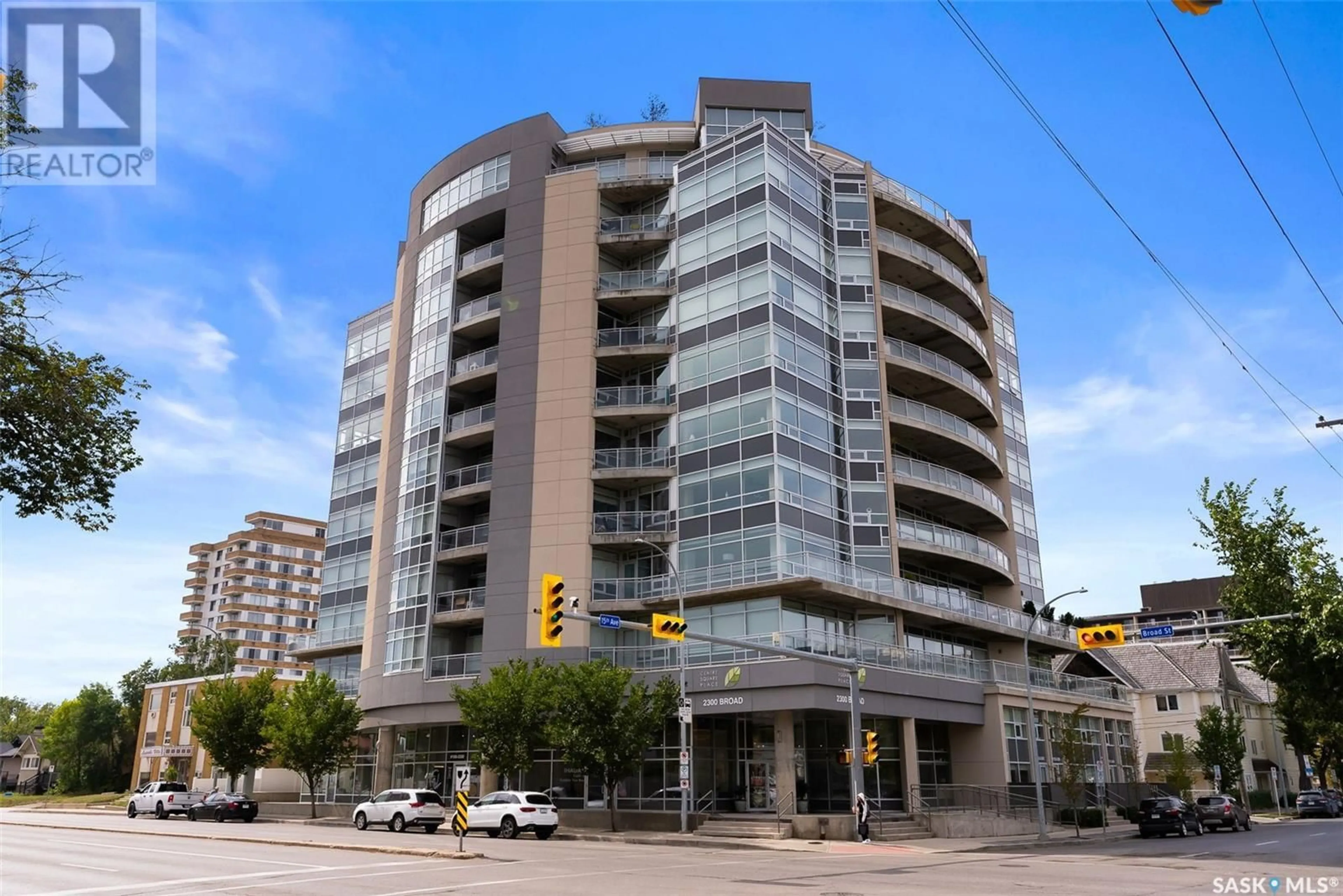 A pic from exterior of the house or condo, the front or back of building for 704 2300 Broad STREET, Regina Saskatchewan S4P1Y8