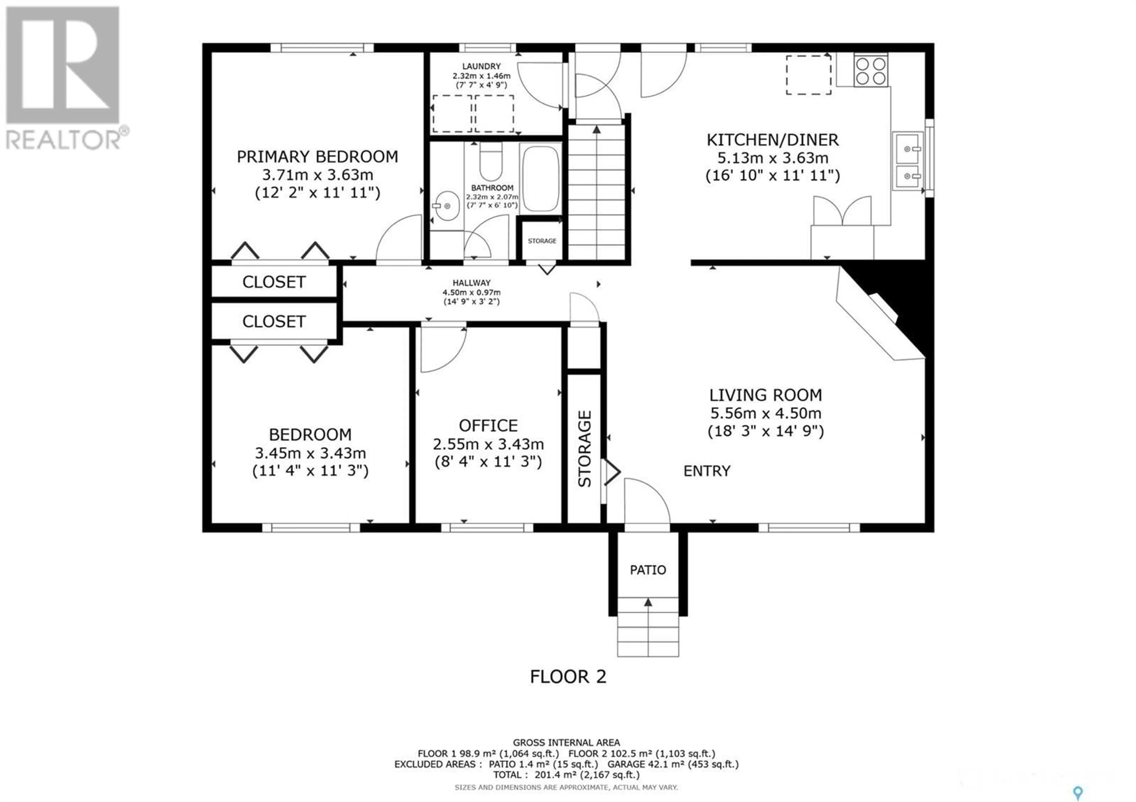 Floor plan for 97 Edelweiss CRESCENT, Moose Jaw Saskatchewan S6J1E5