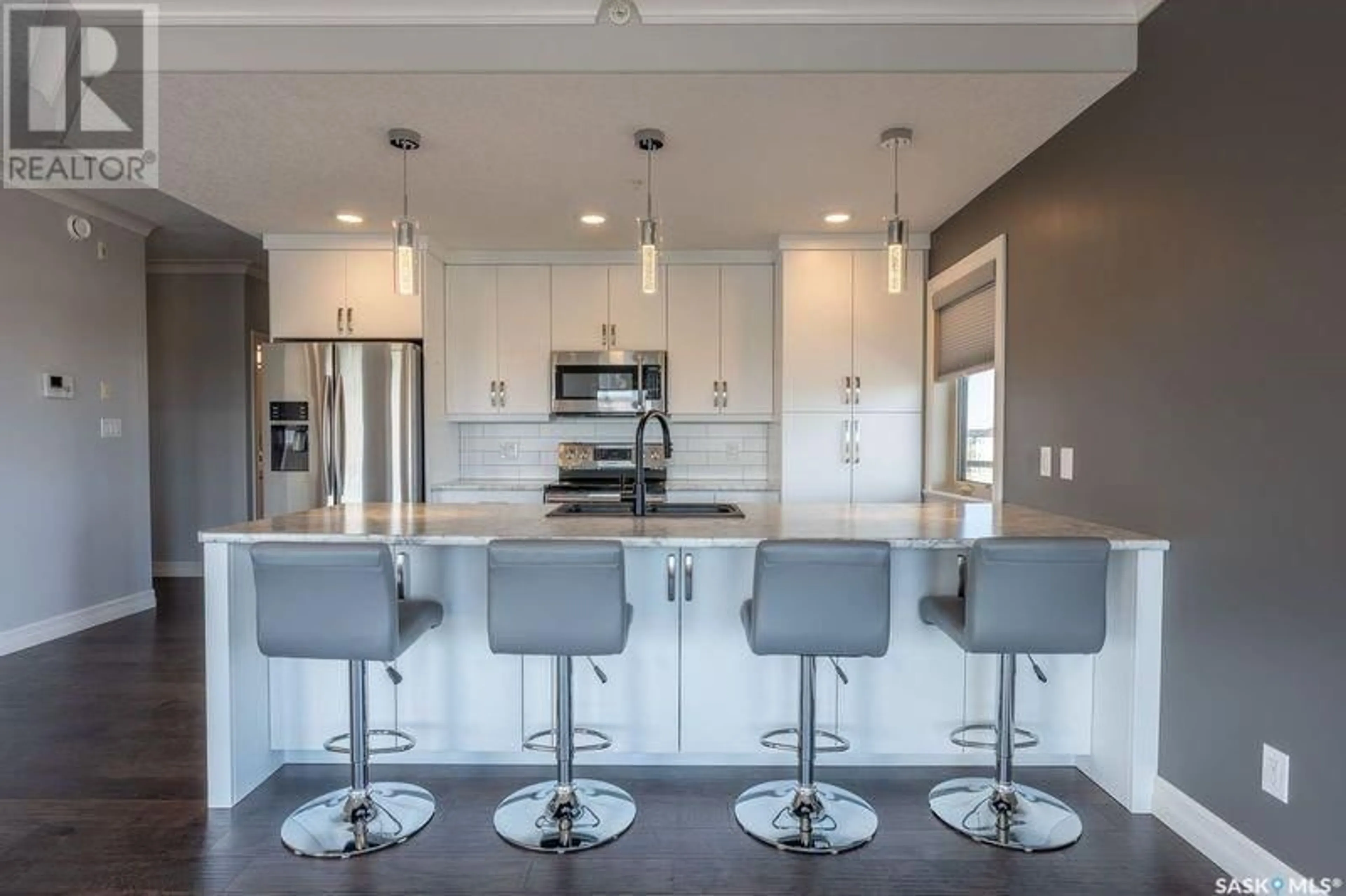 Open concept kitchen, unknown for 308 - 2800 LAKEVIEW DRIVE, Prince Albert Saskatchewan S6W0A4