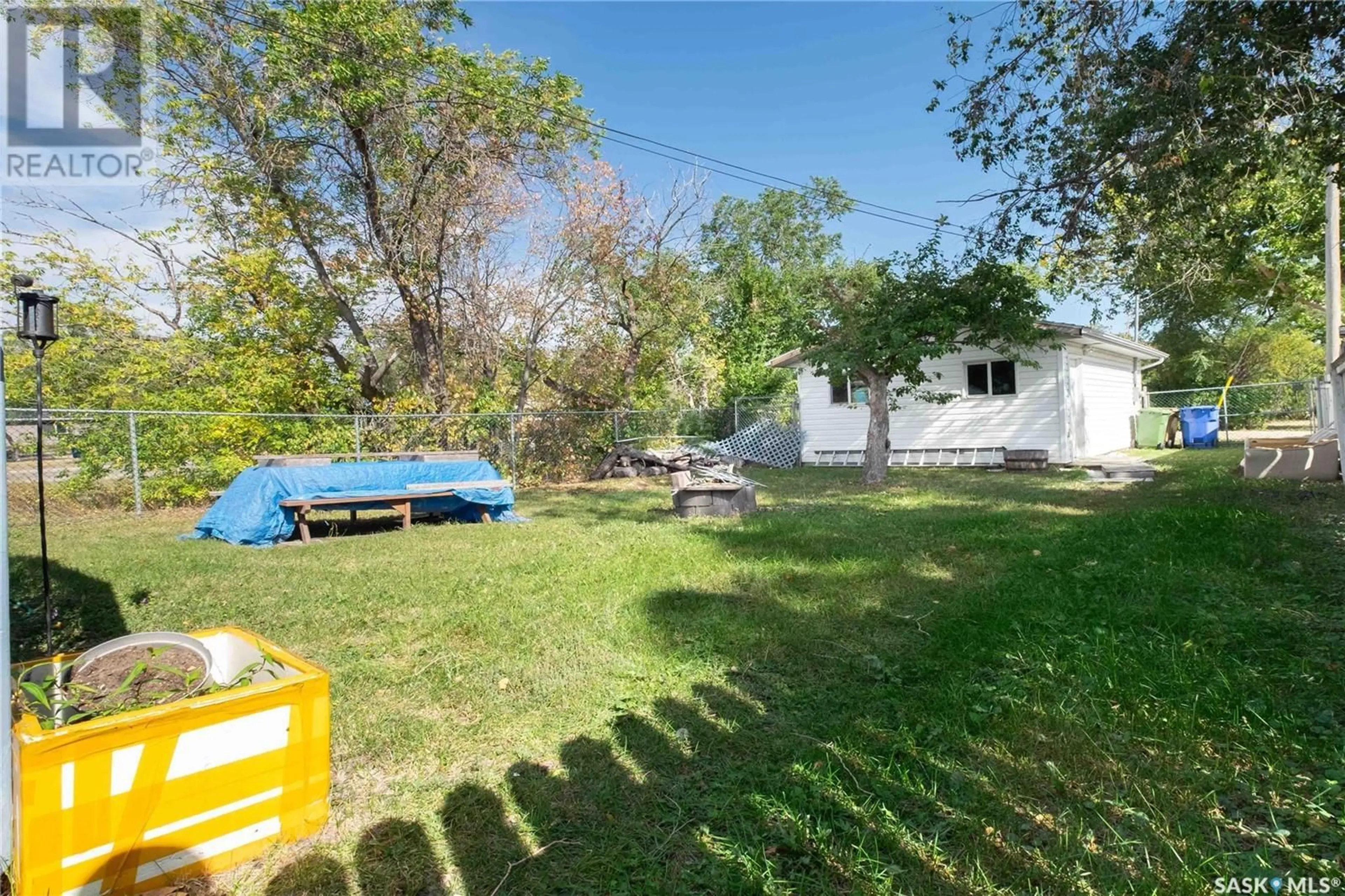 Fenced yard for 1239 Forget STREET, Regina Saskatchewan S4T4X9