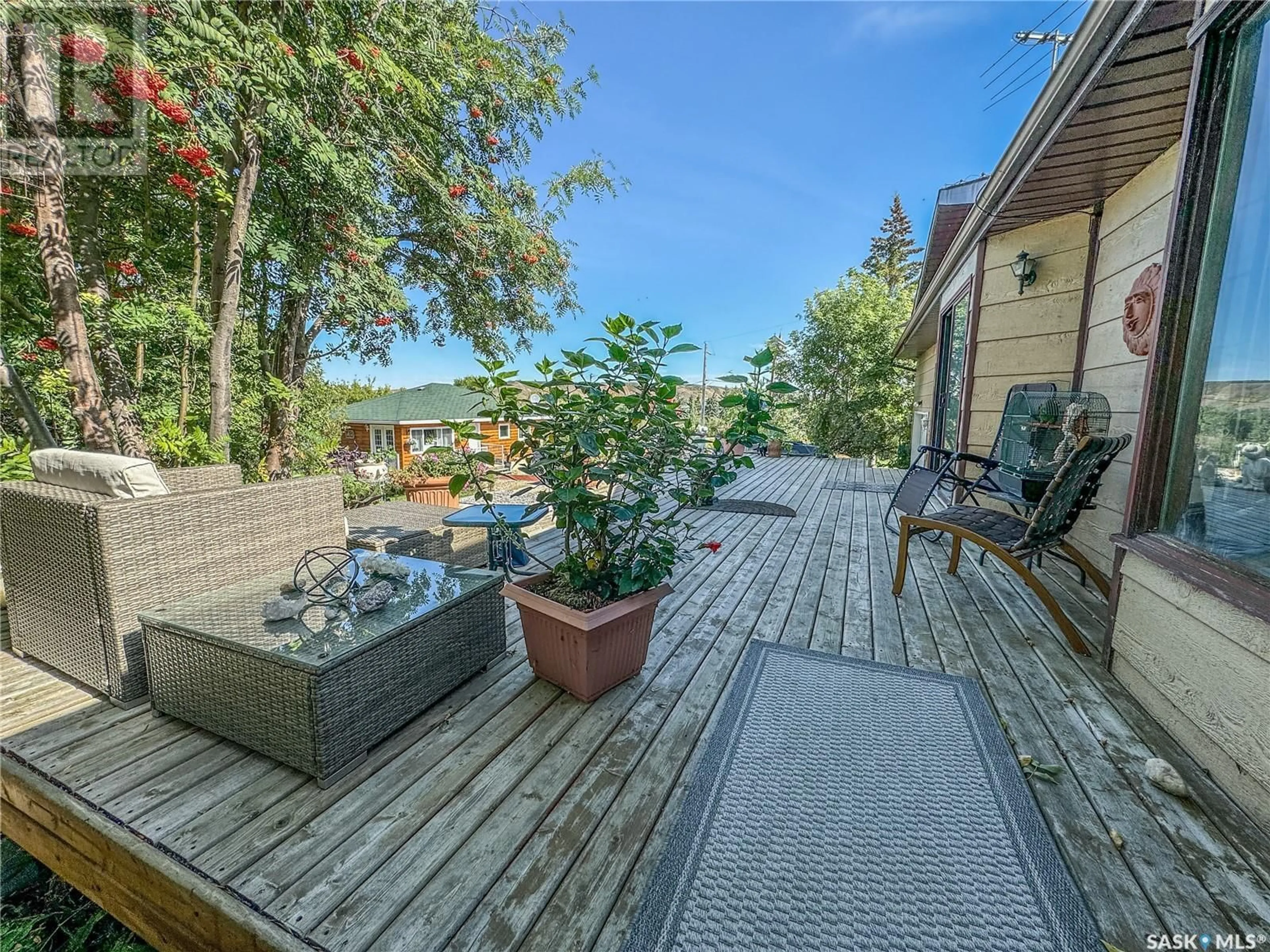 Patio for 81 West Hill DRIVE, Mission Lake Saskatchewan S0G2Y0