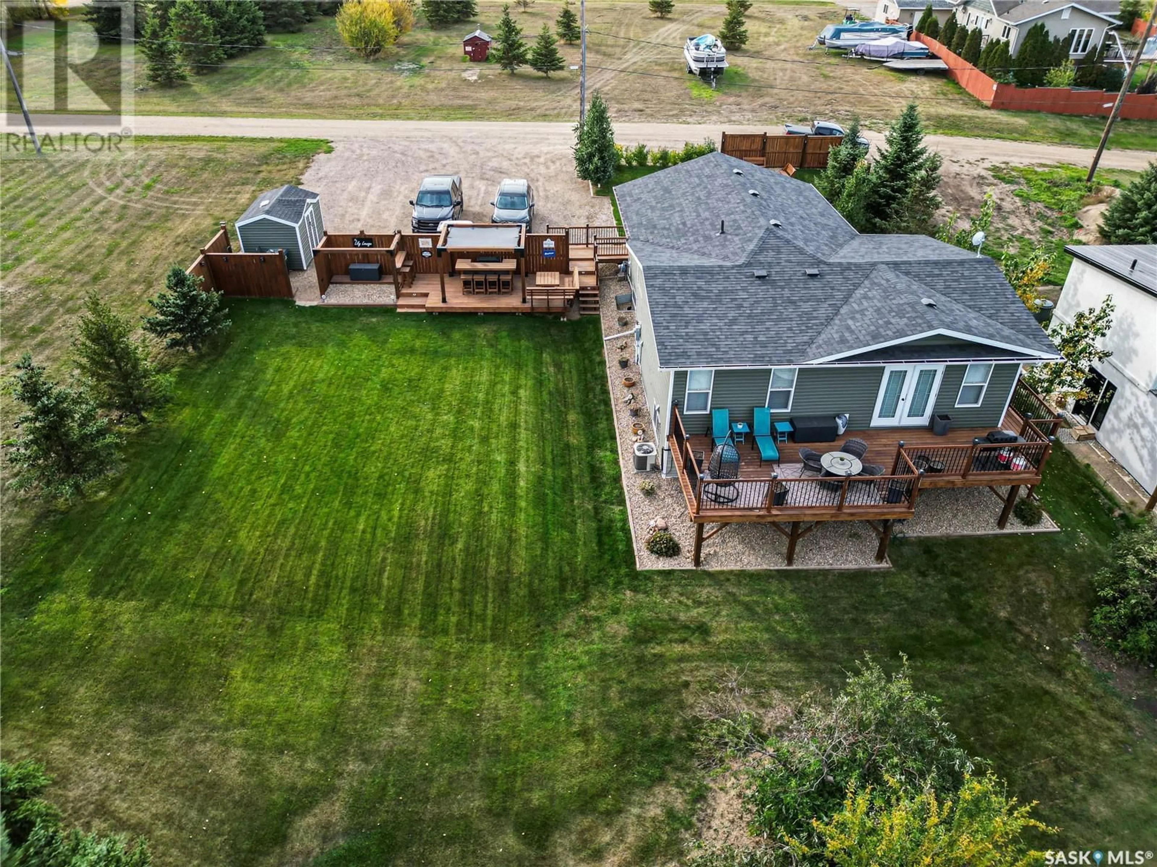 Patio for 708 Bertsch PLACE, Meota Saskatchewan S0M1X0