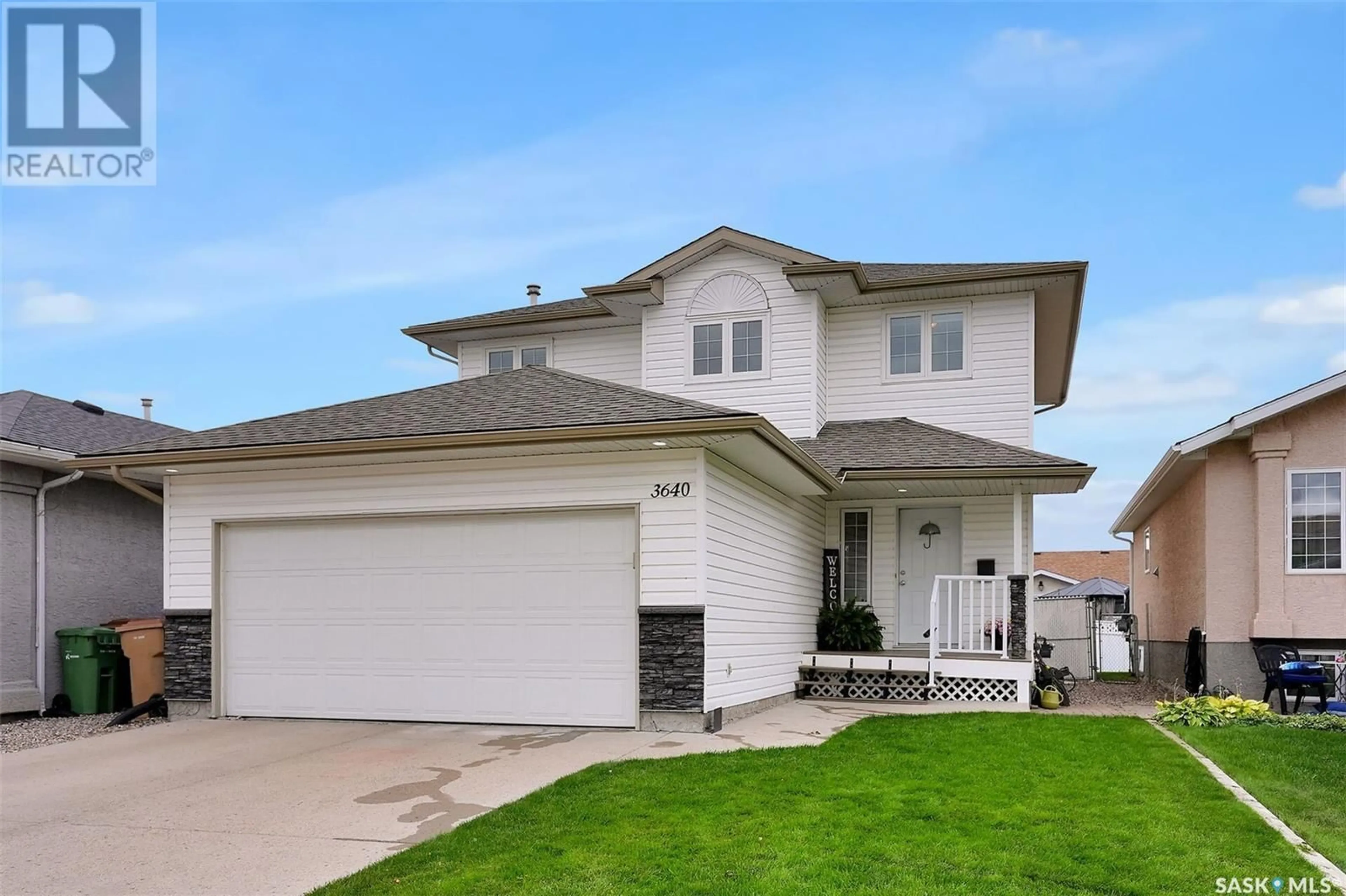 Frontside or backside of a home for 3640 Bishop CRESCENT E, Regina Saskatchewan S4Z1A8