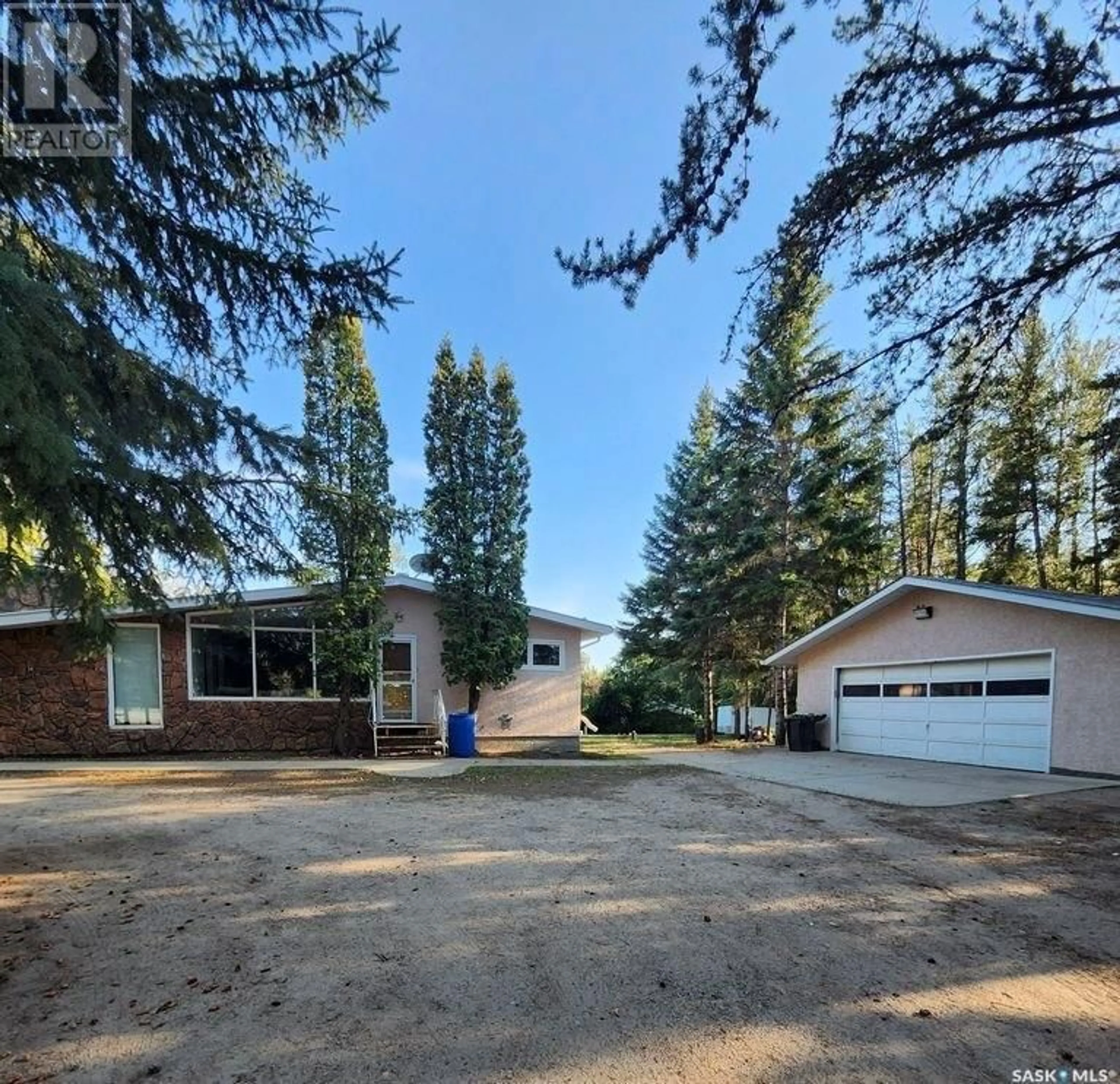 A pic from outside/outdoor area/front of a property/back of a property/a pic from drone, water/lake/river/ocean view for 474 PINE DRIVE, Buckland Rm No. 491 Saskatchewan S6V5R3