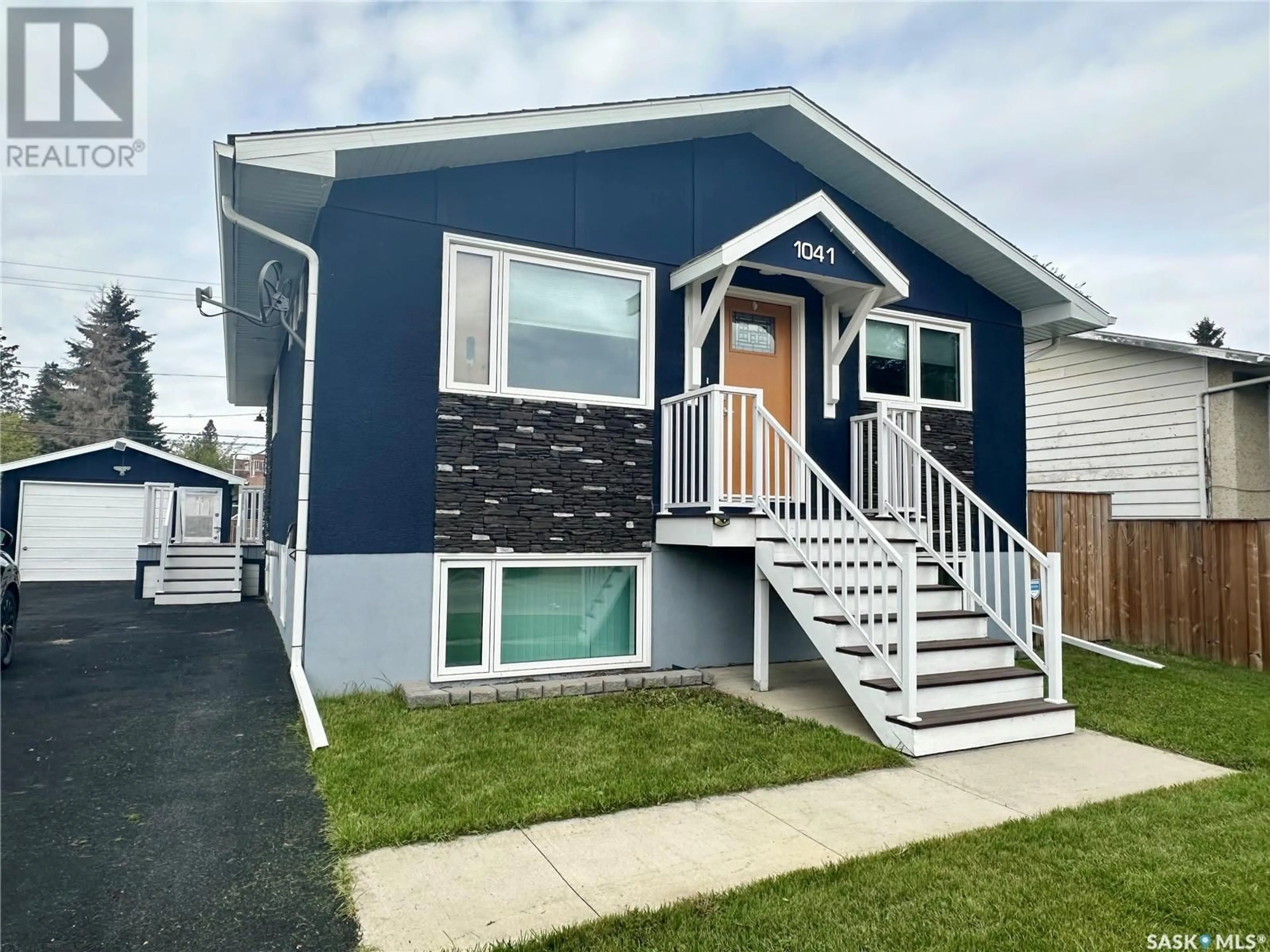 Home with vinyl exterior material for 1041 110th STREET, North Battleford Saskatchewan S9A2H3